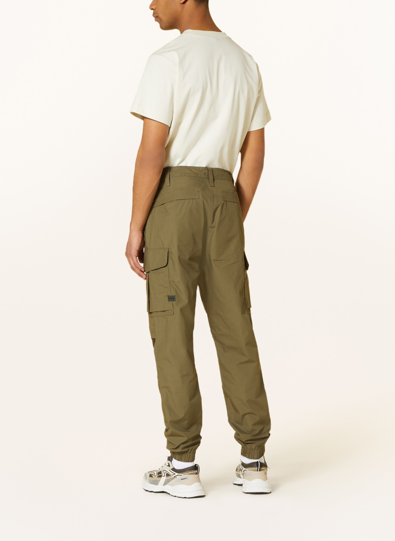 G-Star RAW Cargo pants tapered fit, Color: OLIVE (Image 3)