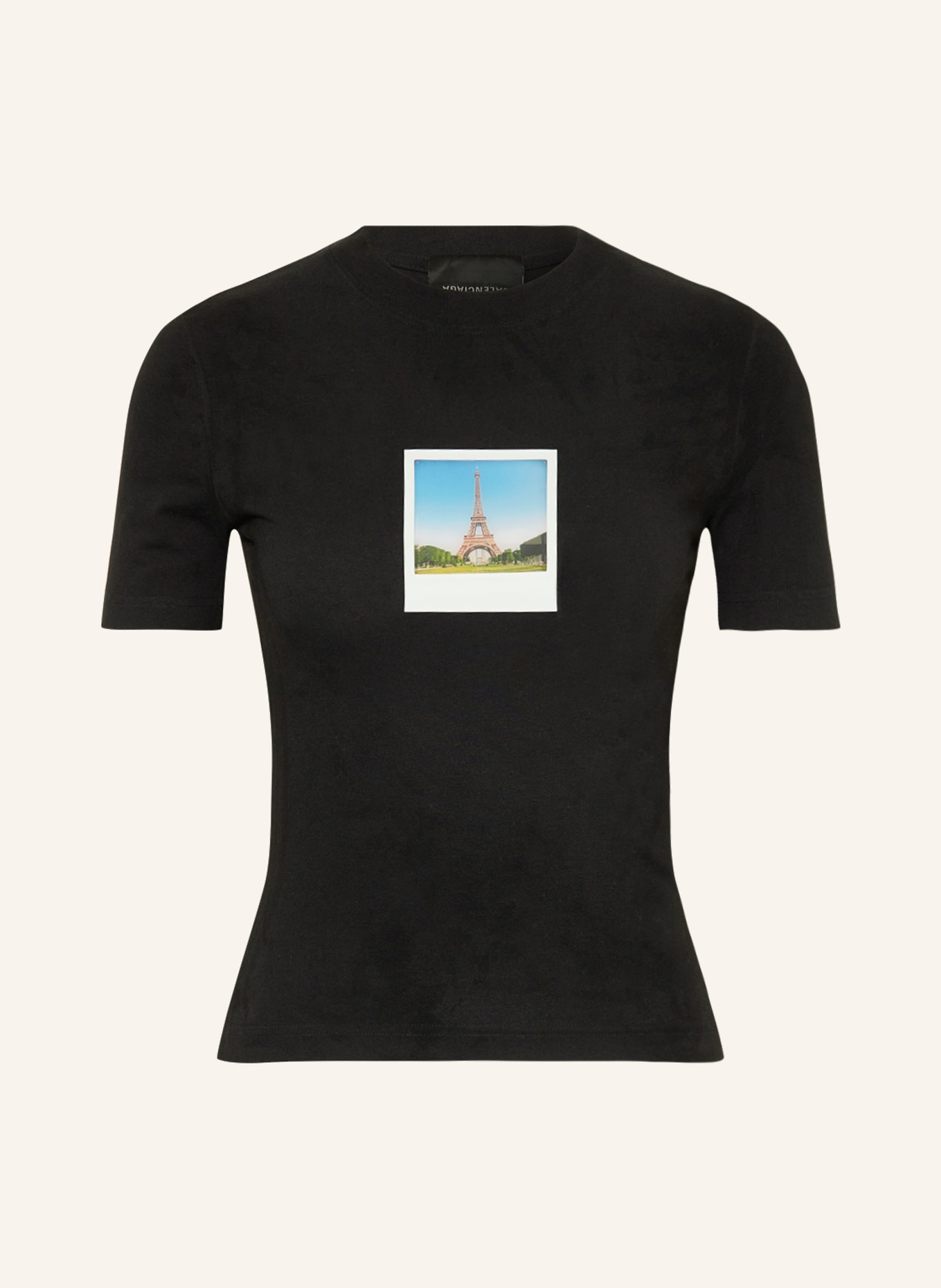 BALENCIAGA T-shirt, Kolor: CZARNY (Obrazek 1)