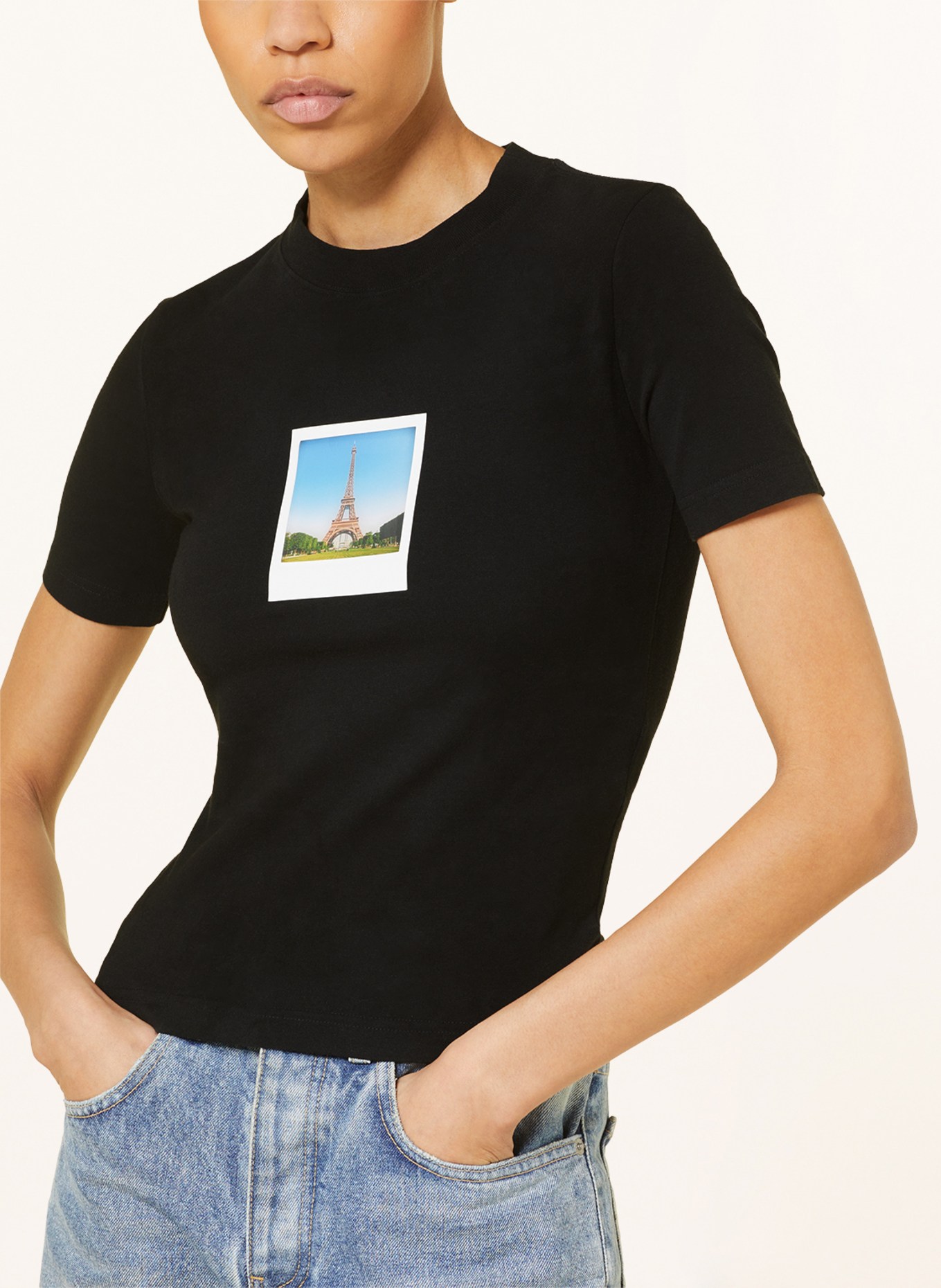 BALENCIAGA T-shirt, Kolor: CZARNY (Obrazek 4)