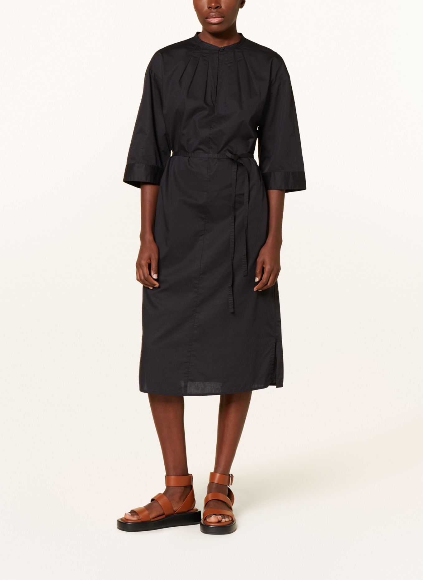 Marc O'Polo Dress with 3/4 sleeves, Color: BLACK (Image 2)
