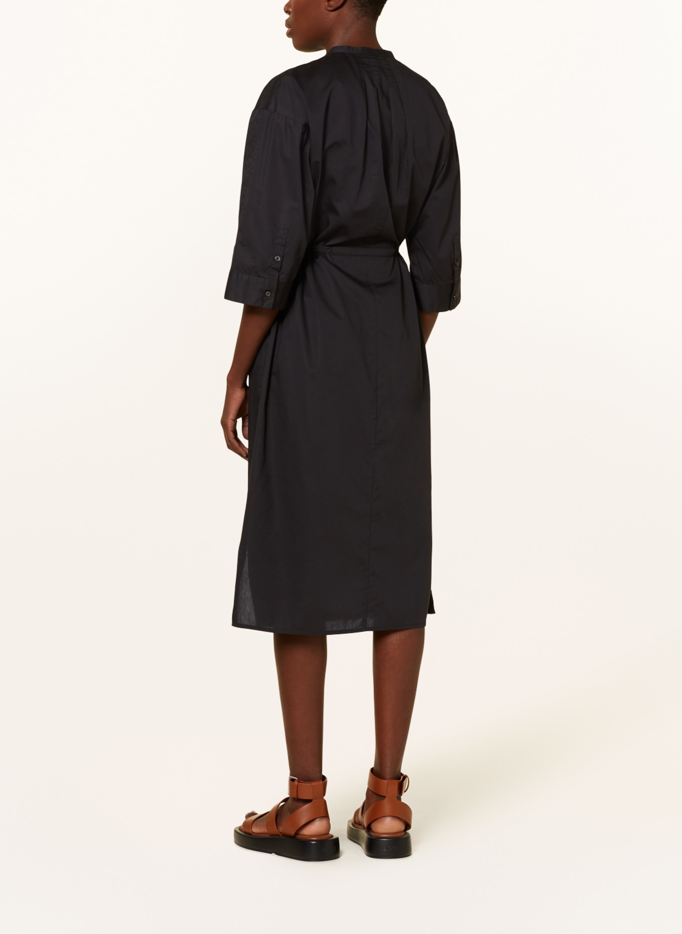 Marc O'Polo Dress with 3/4 sleeves, Color: BLACK (Image 3)