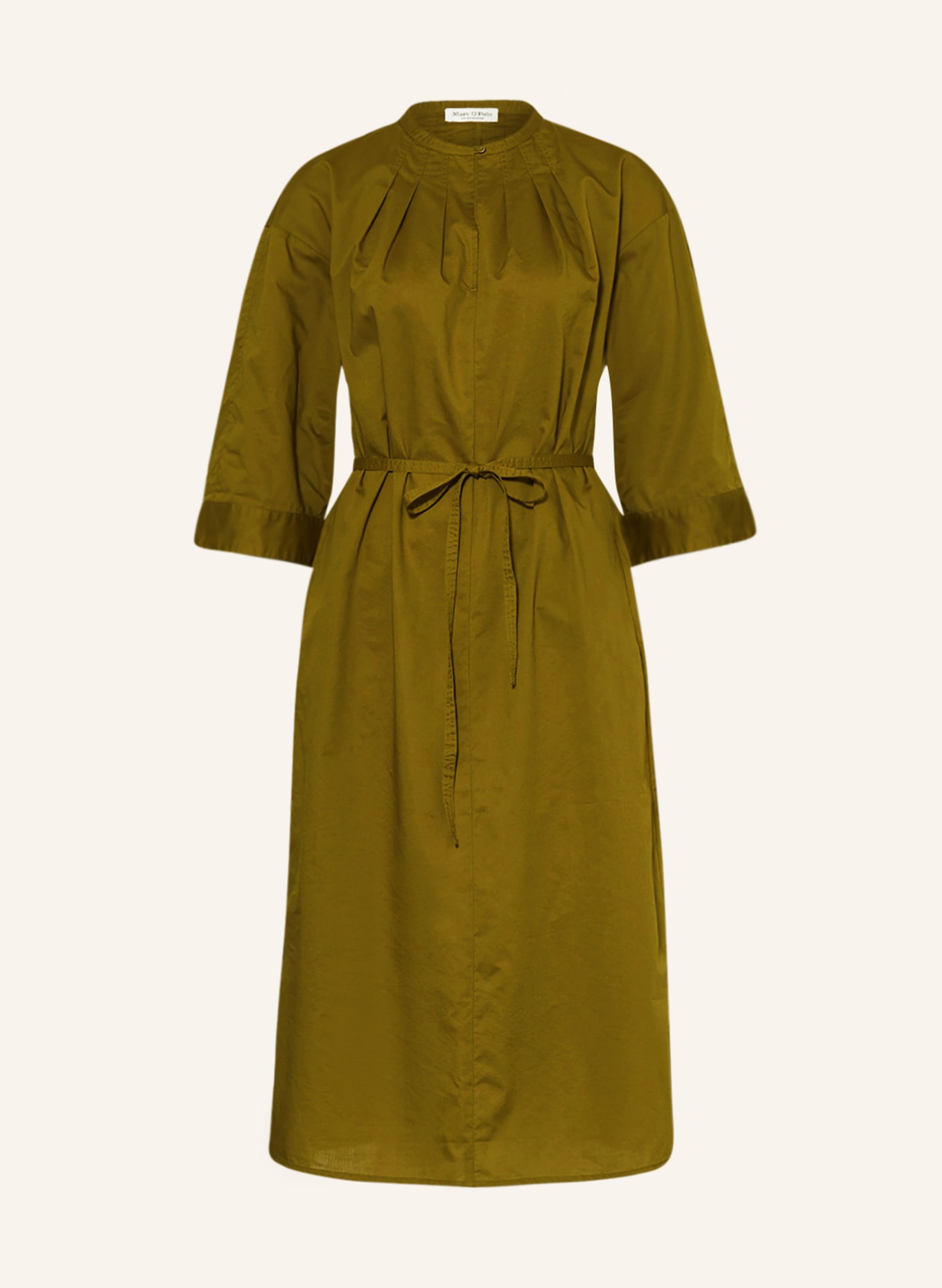 Marc O'Polo Dress with 3/4 sleeves, Color: GREEN (Image 1)