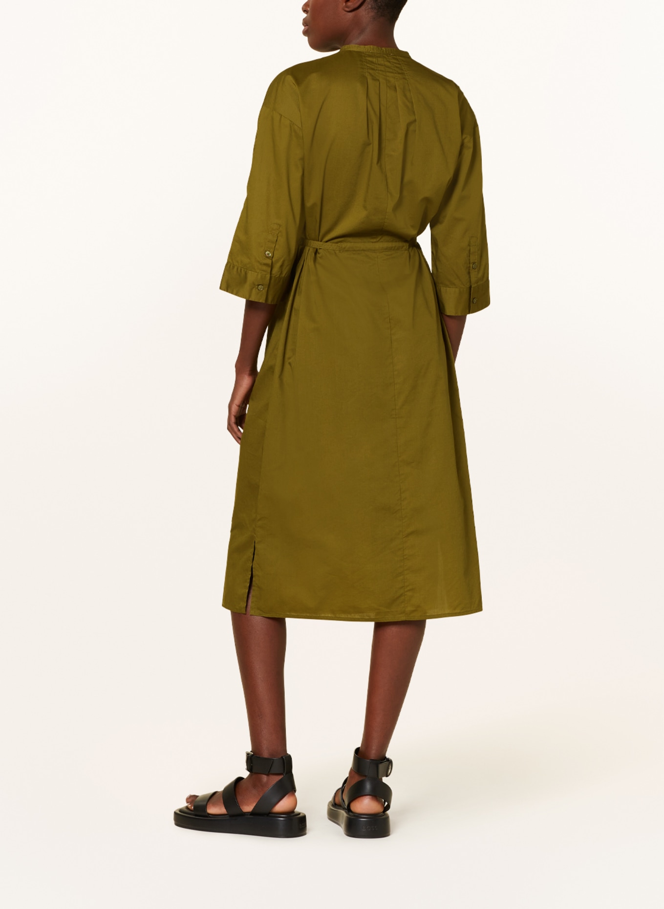 Marc O'Polo Dress with 3/4 sleeves, Color: GREEN (Image 3)