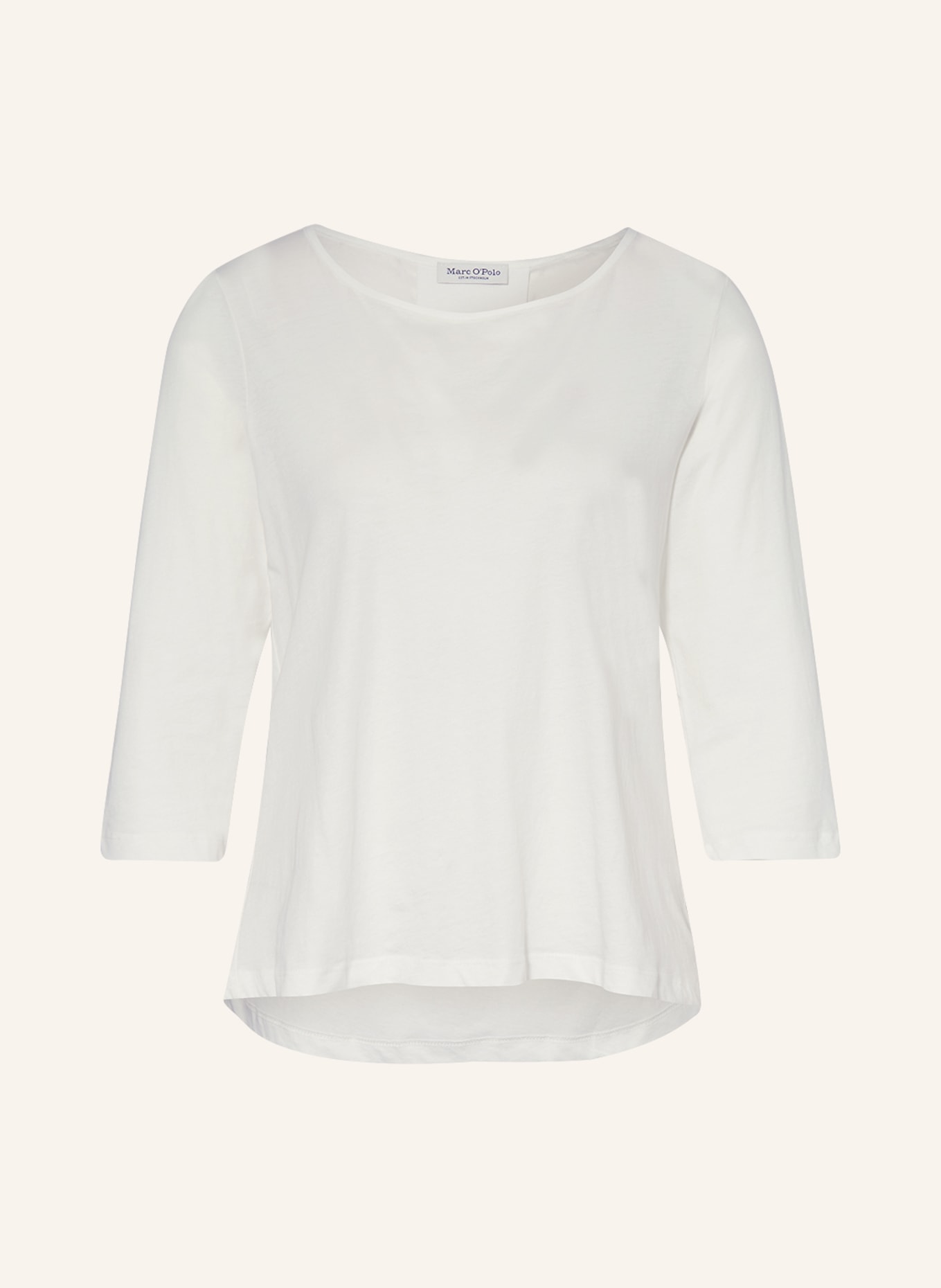 Marc O'Polo Shirt with 3/4 sleeves, Color: WHITE (Image 1)