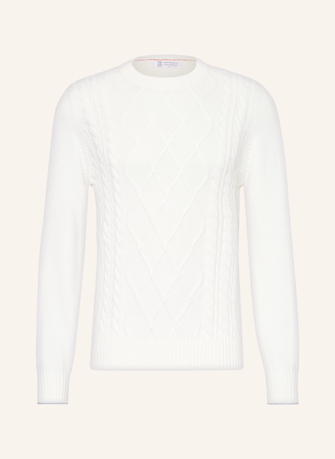 BRUNELLO CUCINELLI Sweater, Color: ECRU (Image 1)