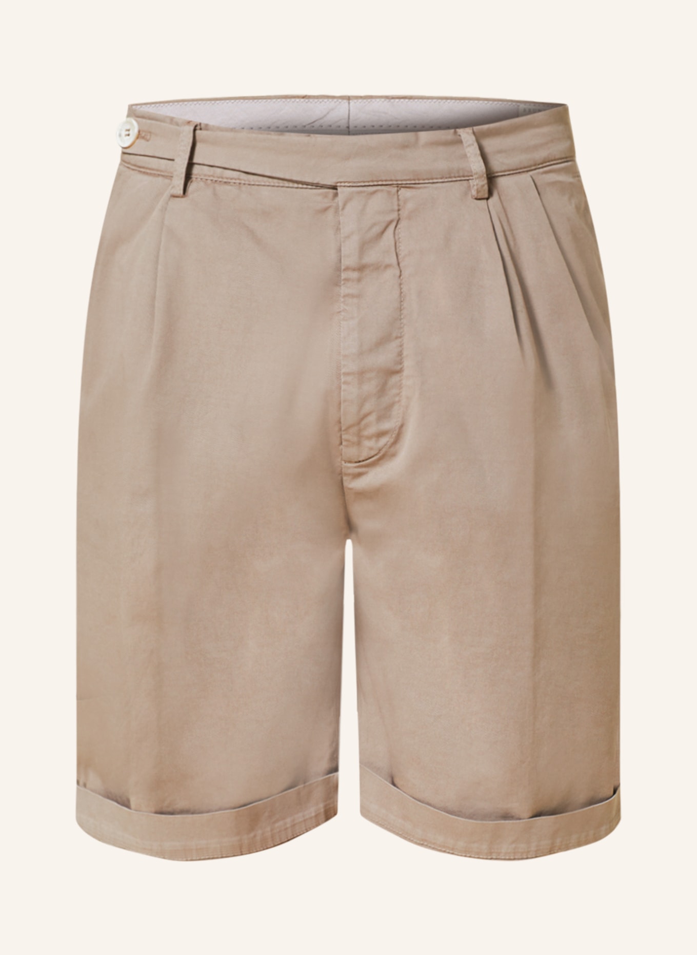 BRUNELLO CUCINELLI Shorts, Color: LIGHT BROWN (Image 1)