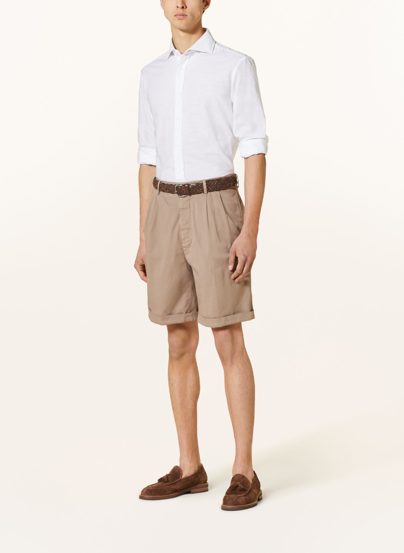 BRUNELLO CUCINELLI Shorts, Farbe: HELLBRAUN (Bild 2)