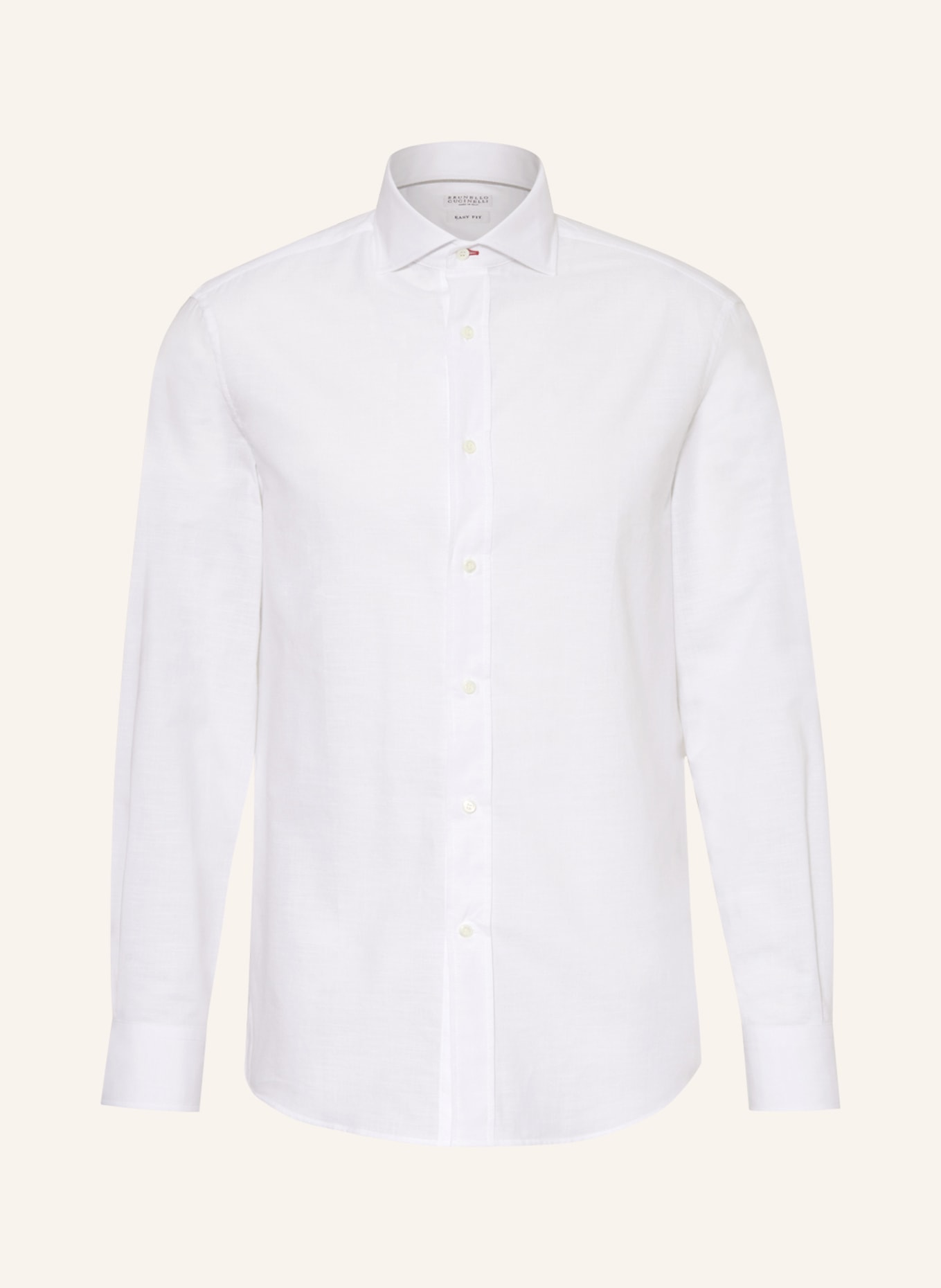 BRUNELLO CUCINELLI Shirt easy fit, Color: WHITE (Image 1)