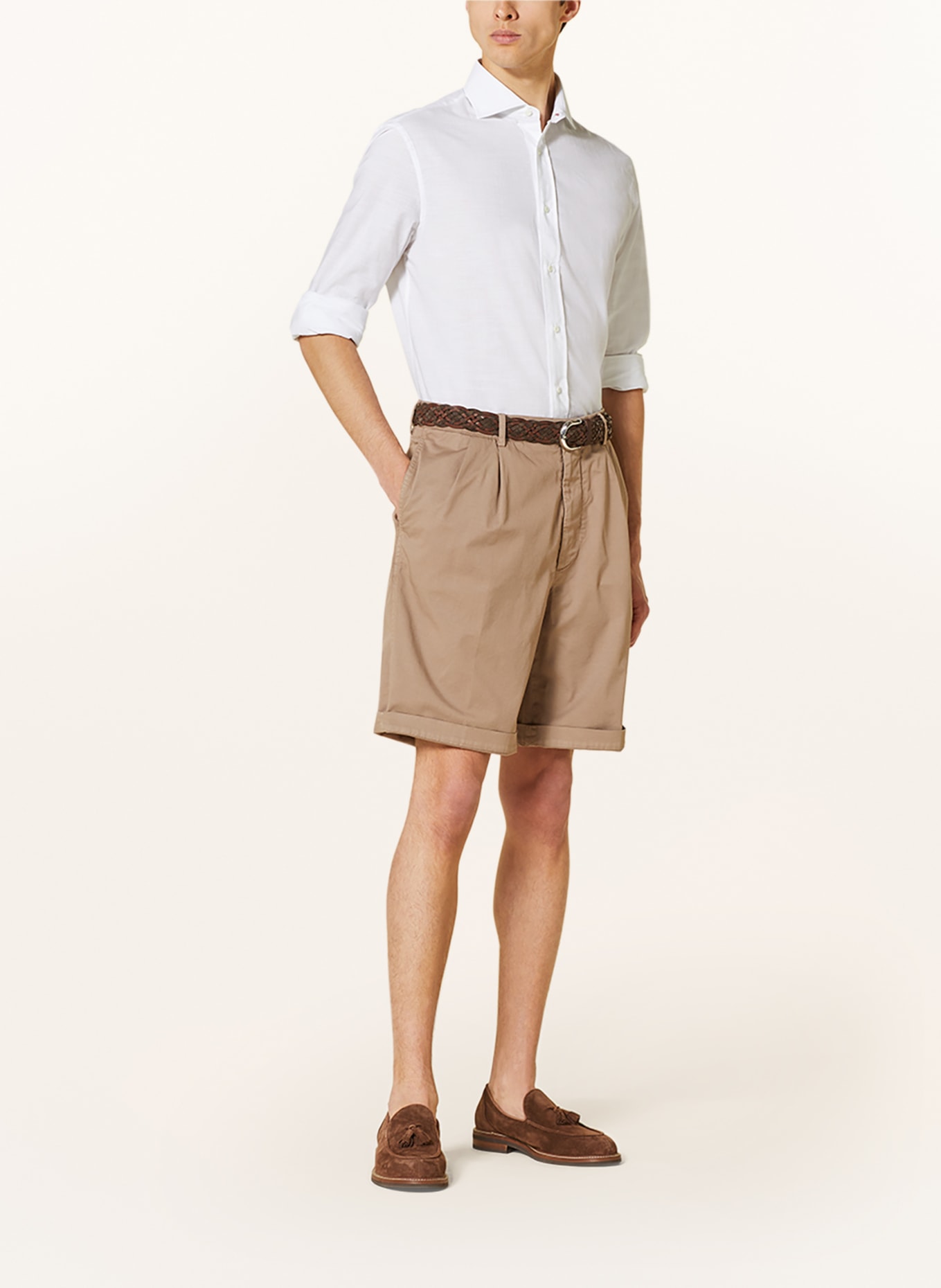BRUNELLO CUCINELLI Shirt easy fit, Color: WHITE (Image 2)
