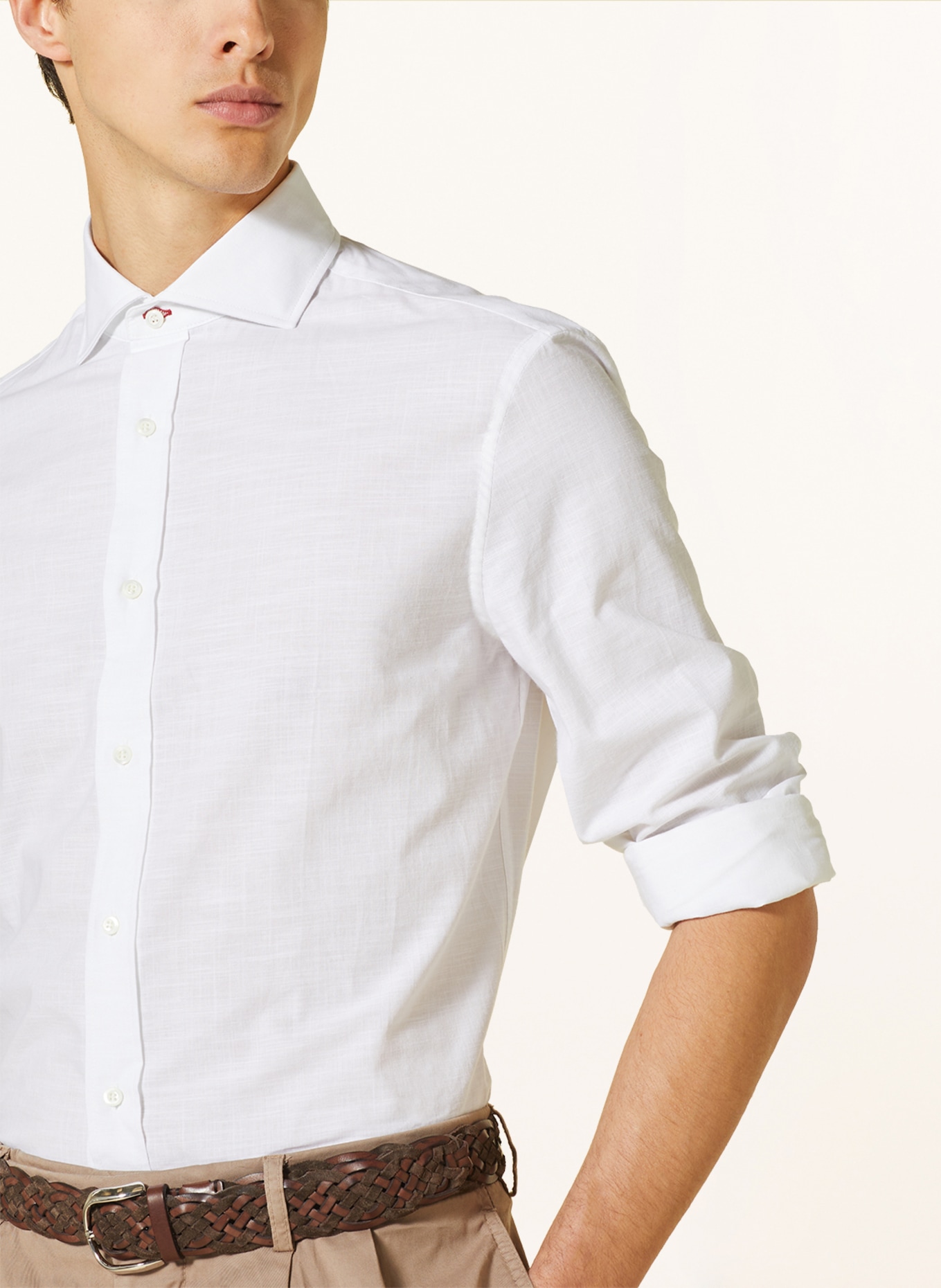 BRUNELLO CUCINELLI Shirt easy fit, Color: WHITE (Image 4)