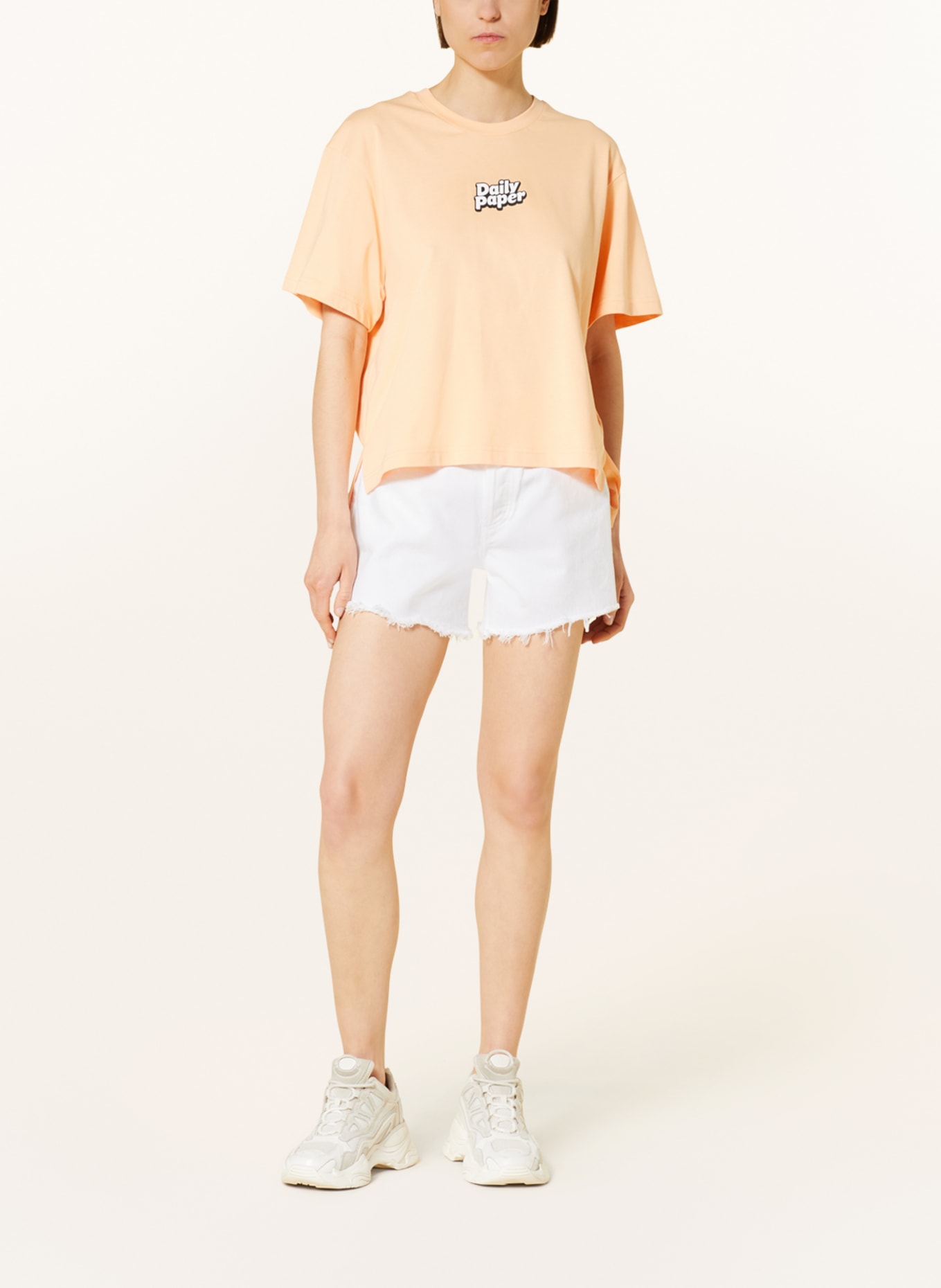 CITIZENS of HUMANITY Denim shorts ANNABELLE, Color: Gloss white (Image 2)