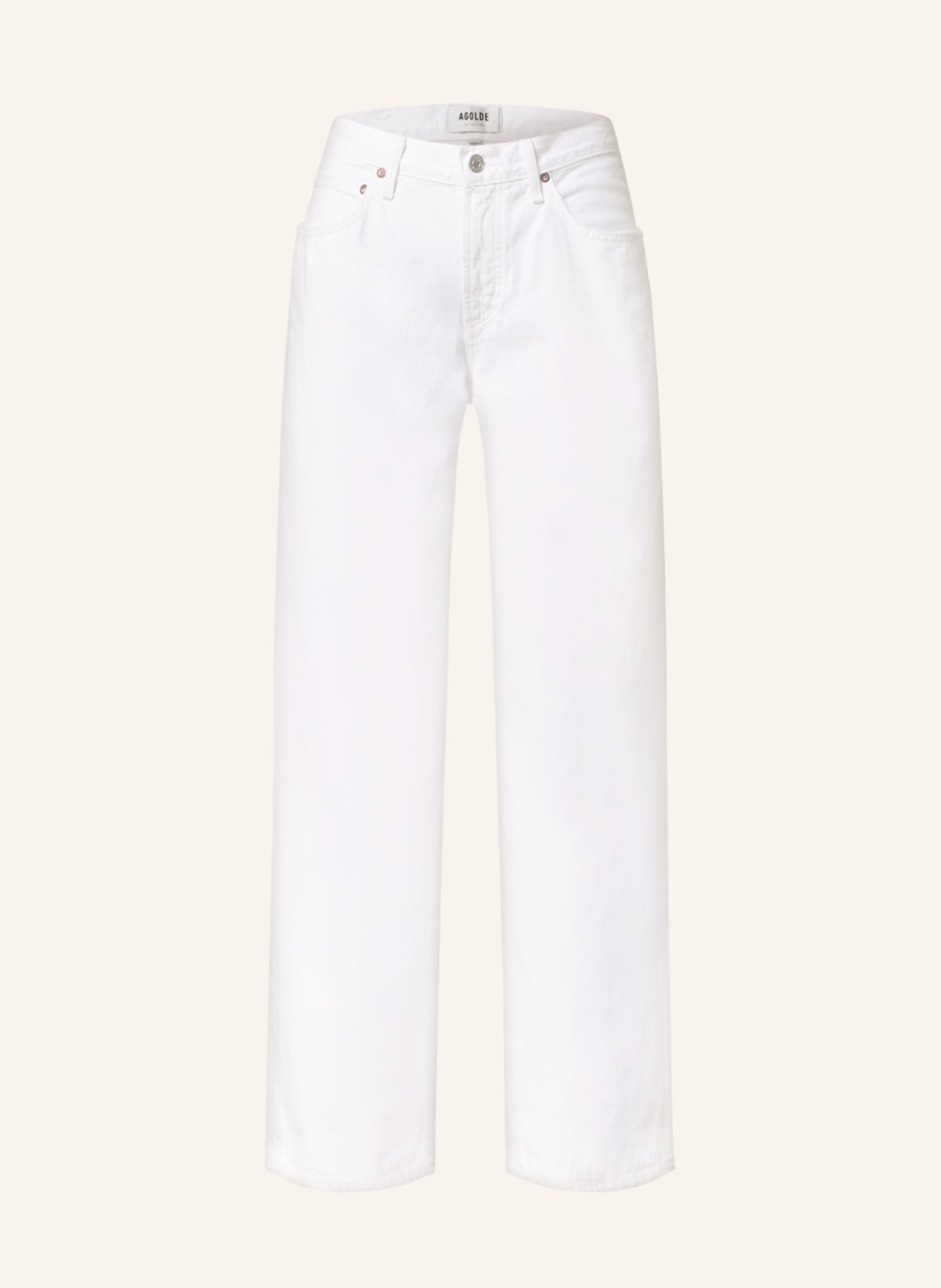 AGOLDE Straight jeans FUSION, Color: WHITE (Image 1)