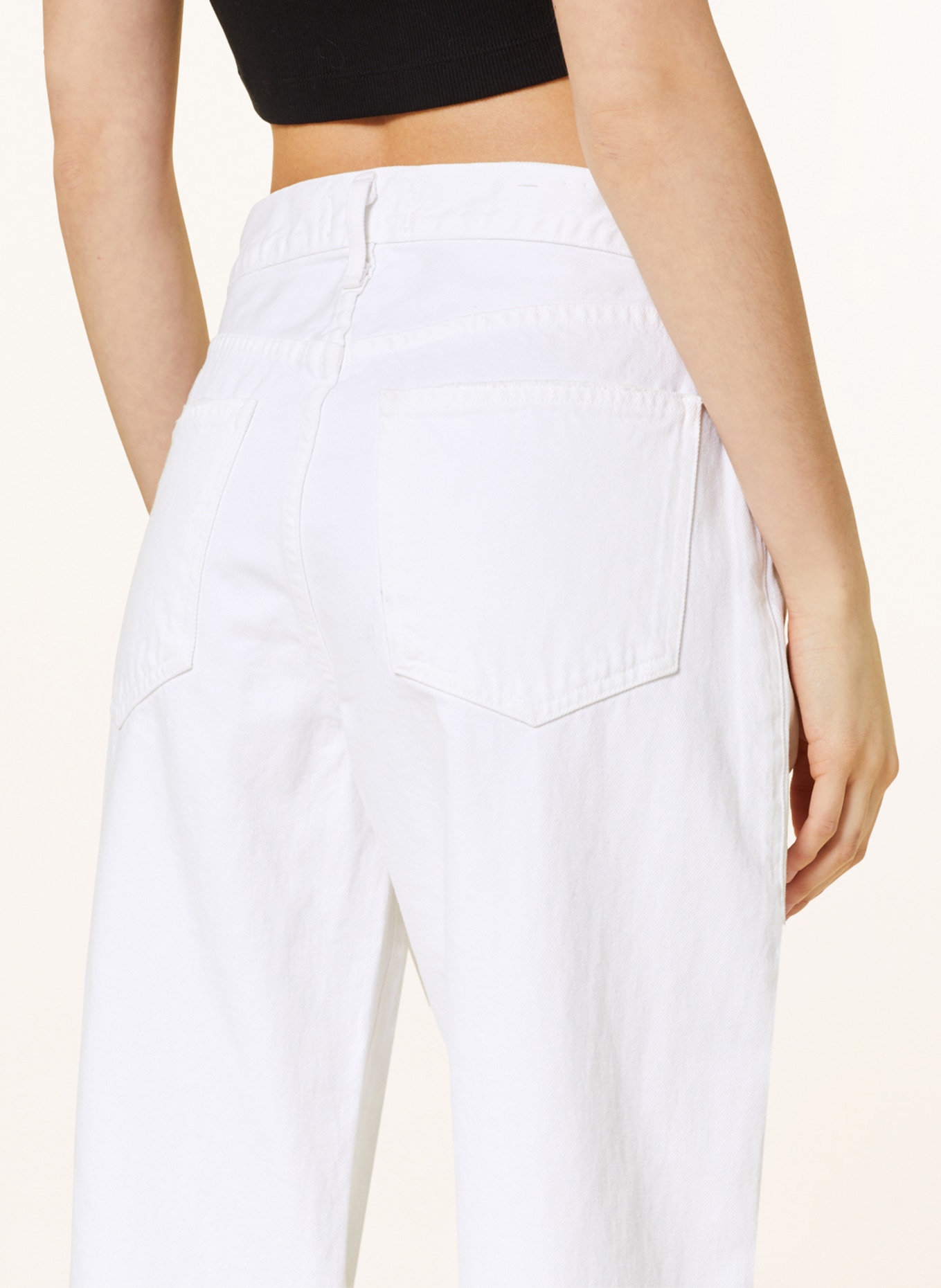 AGOLDE Straight jeans FUSION, Color: WHITE (Image 5)