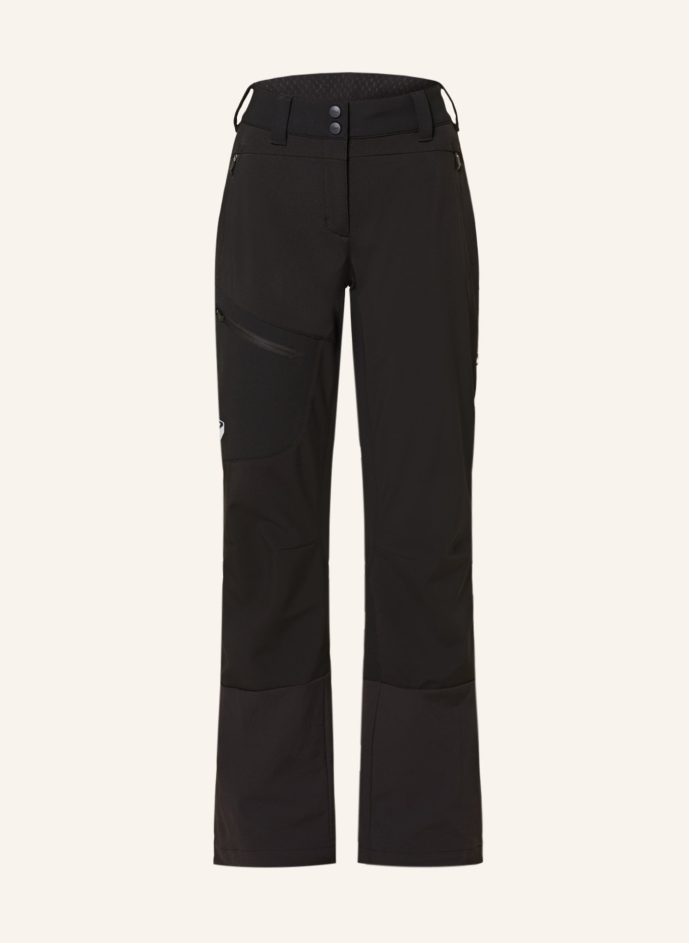 ziener Cross-country ski pants NOLANE, Color: BLACK (Image 1)