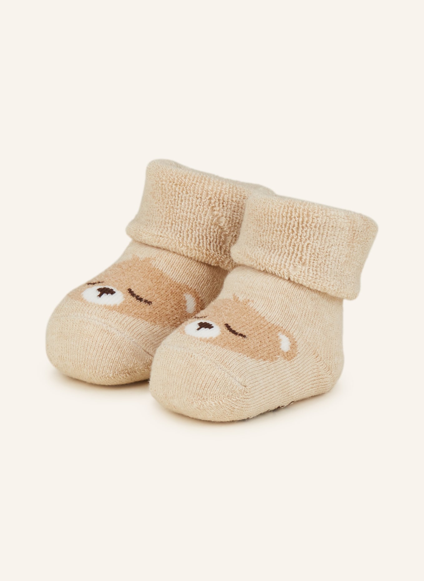 FALKE Socken BABY BEAR mit Geschenkbox, Farbe: 4650 SAND MEL. (Bild 1)