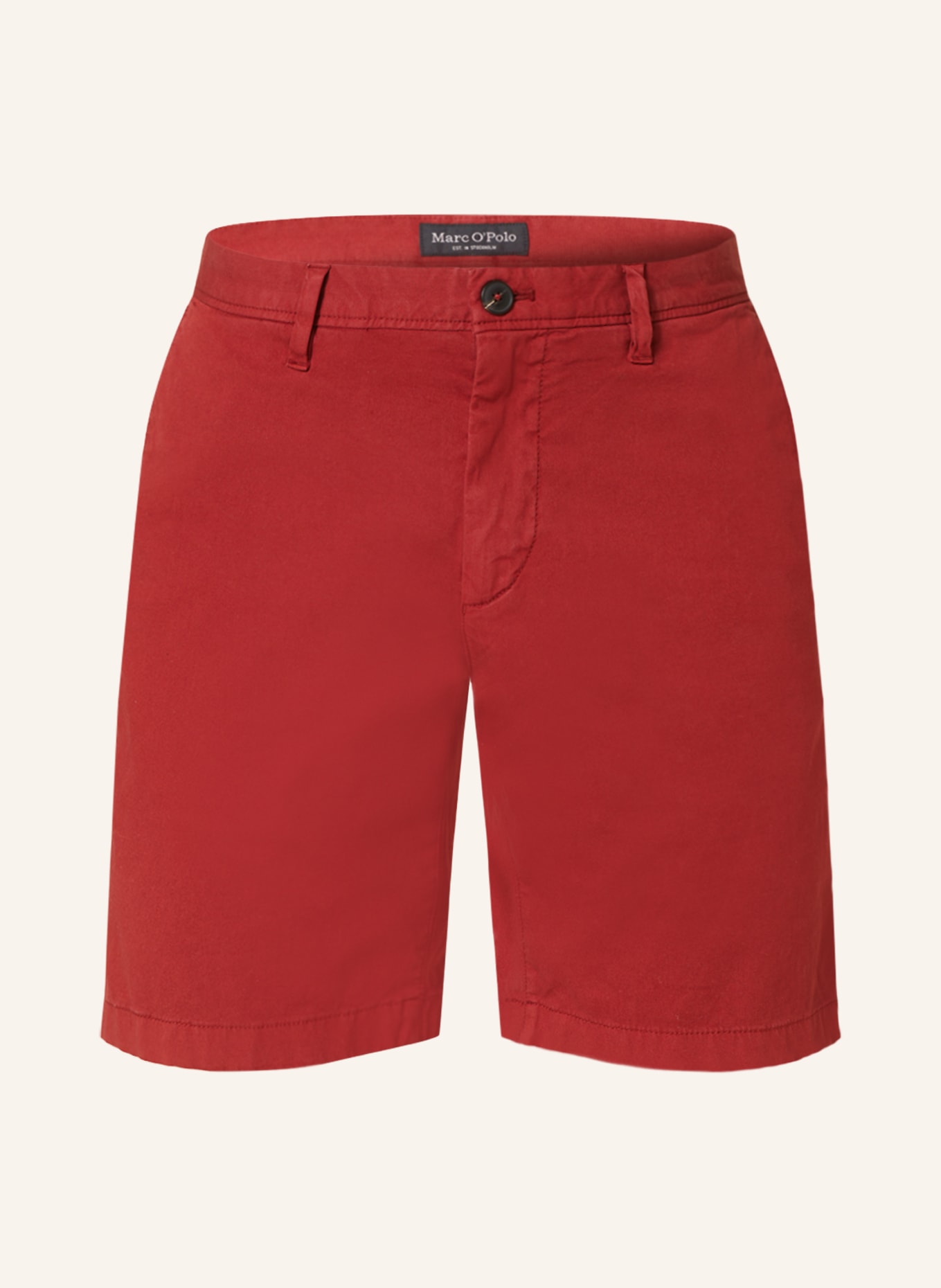 Marc O'Polo Shorts Slim Fit, Farbe: DUNKELROT (Bild 1)