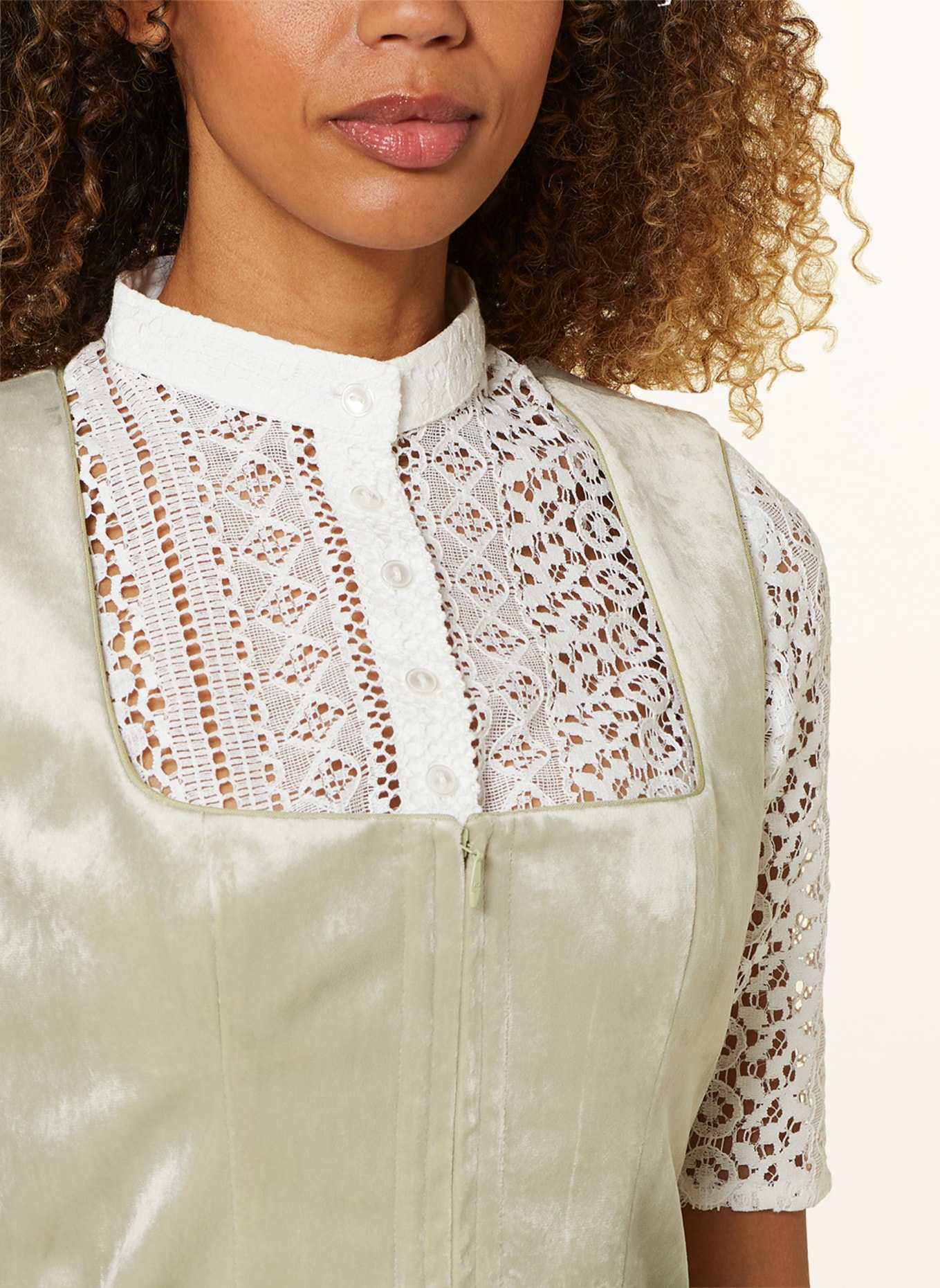 LIMBERRY Dirndl blouse MILLA, Color: WHITE (Image 3)