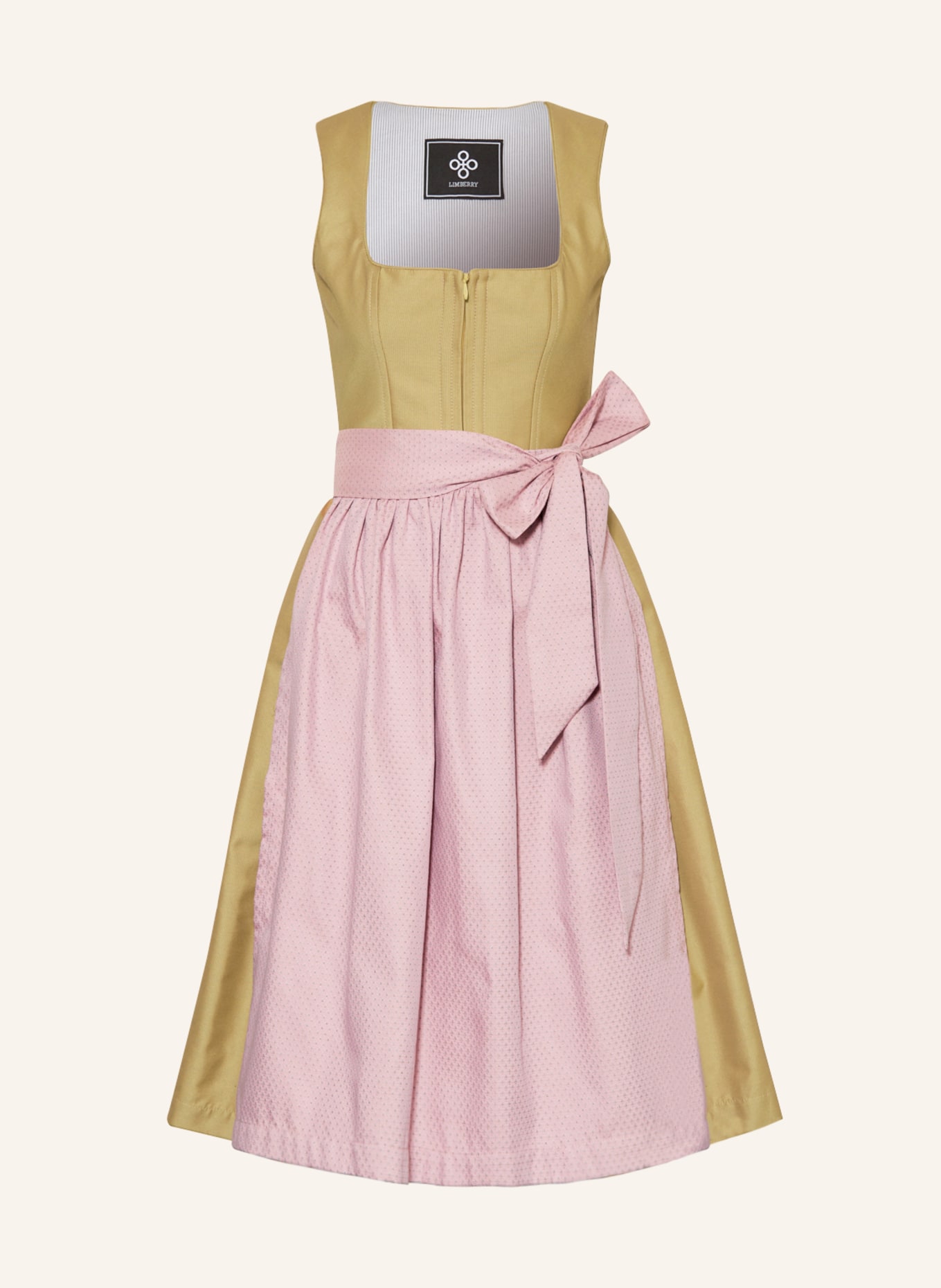 LIMBERRY Sukienka bawarska ELAINE, Kolor: JASNOZIELONY (Obrazek 1)