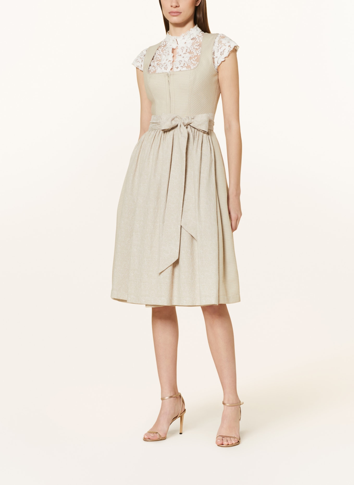 LIMBERRY Dirndl WILLOW, Color: BEIGE (Image 3)
