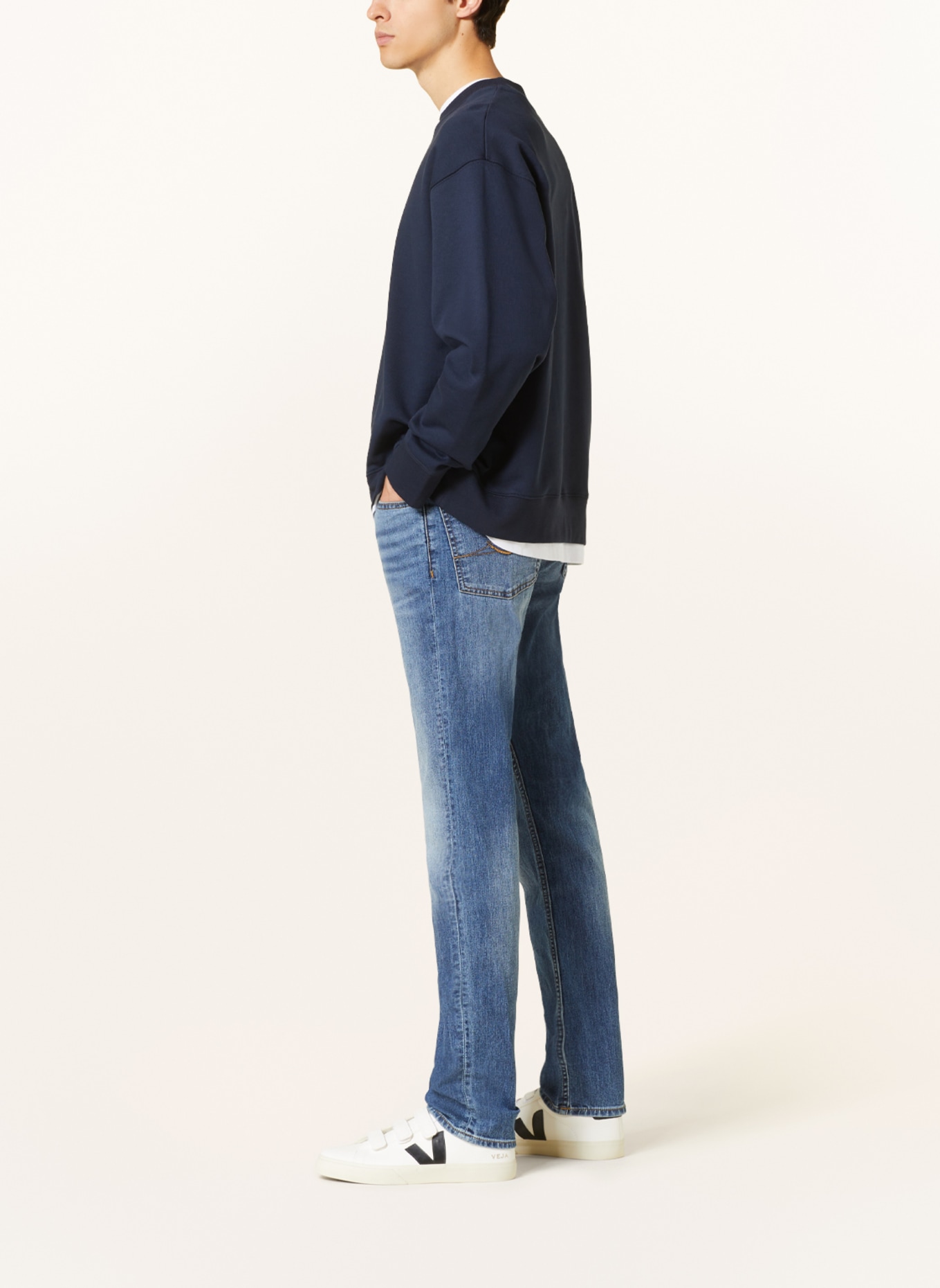 7 for all mankind Jeans SLIMMY straight fit, Color: MID BLUE (Image 4)