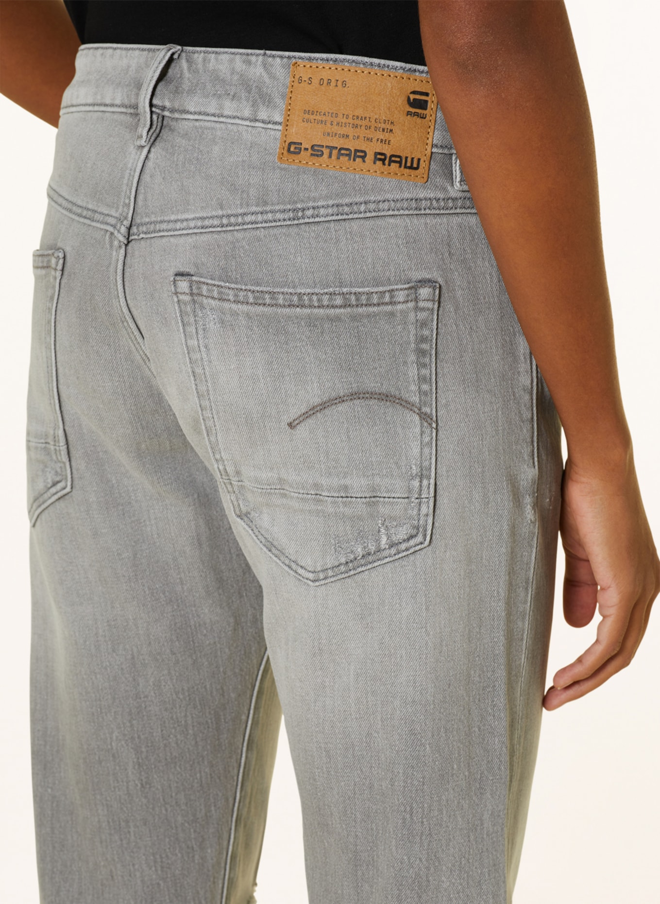 G-Star RAW Boyfriend jeans KATE, Color: D901 sun faded ripped skyrocket (Image 5)