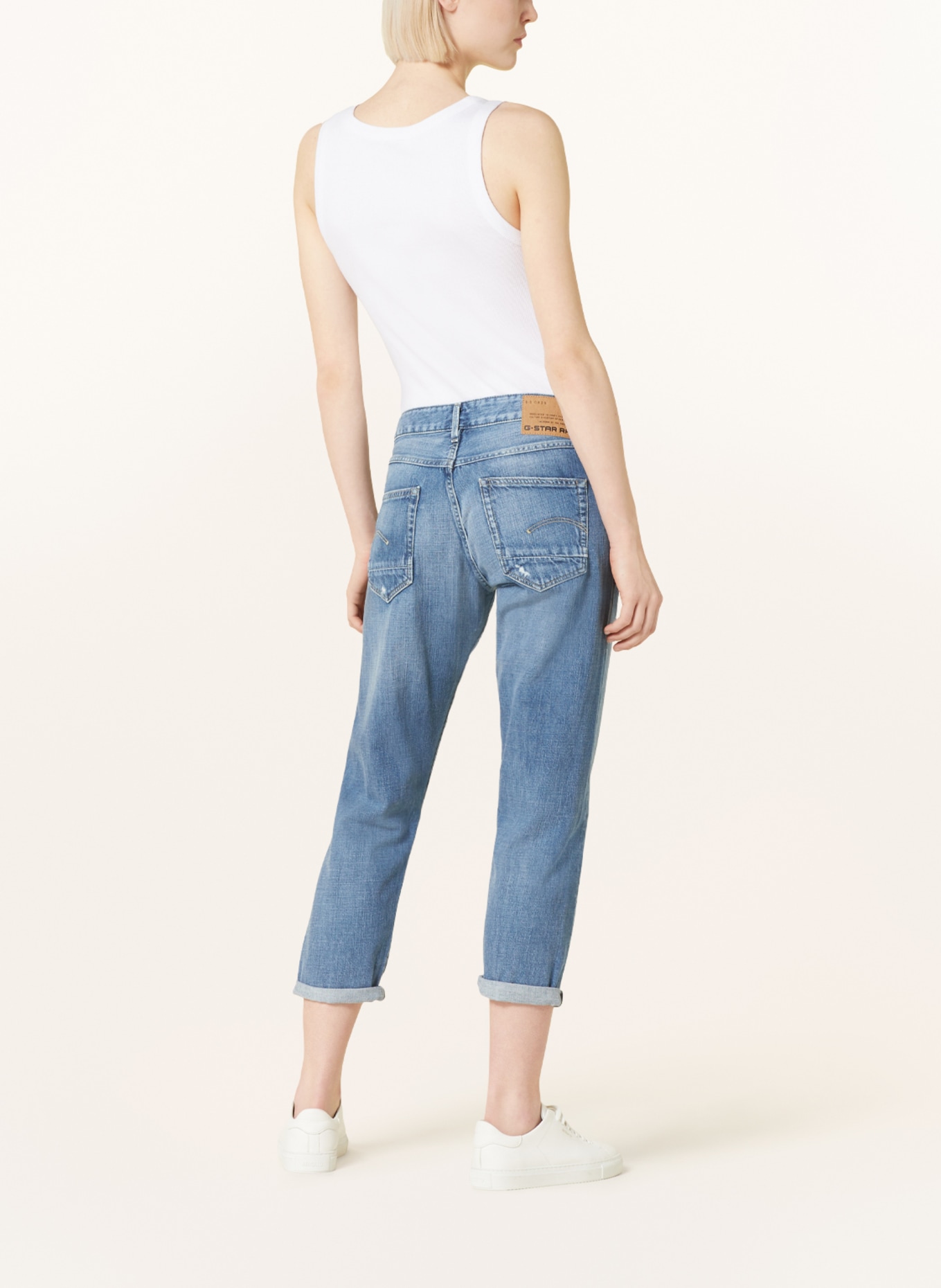 G-Star RAW Destroyed jeans KATE, Color: D894 faded ripped waterfront (Image 3)