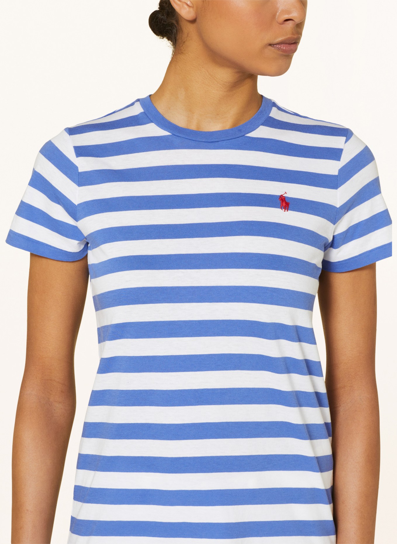 POLO RALPH LAUREN T-shirt, Color: WHITE/ BLUE (Image 4)