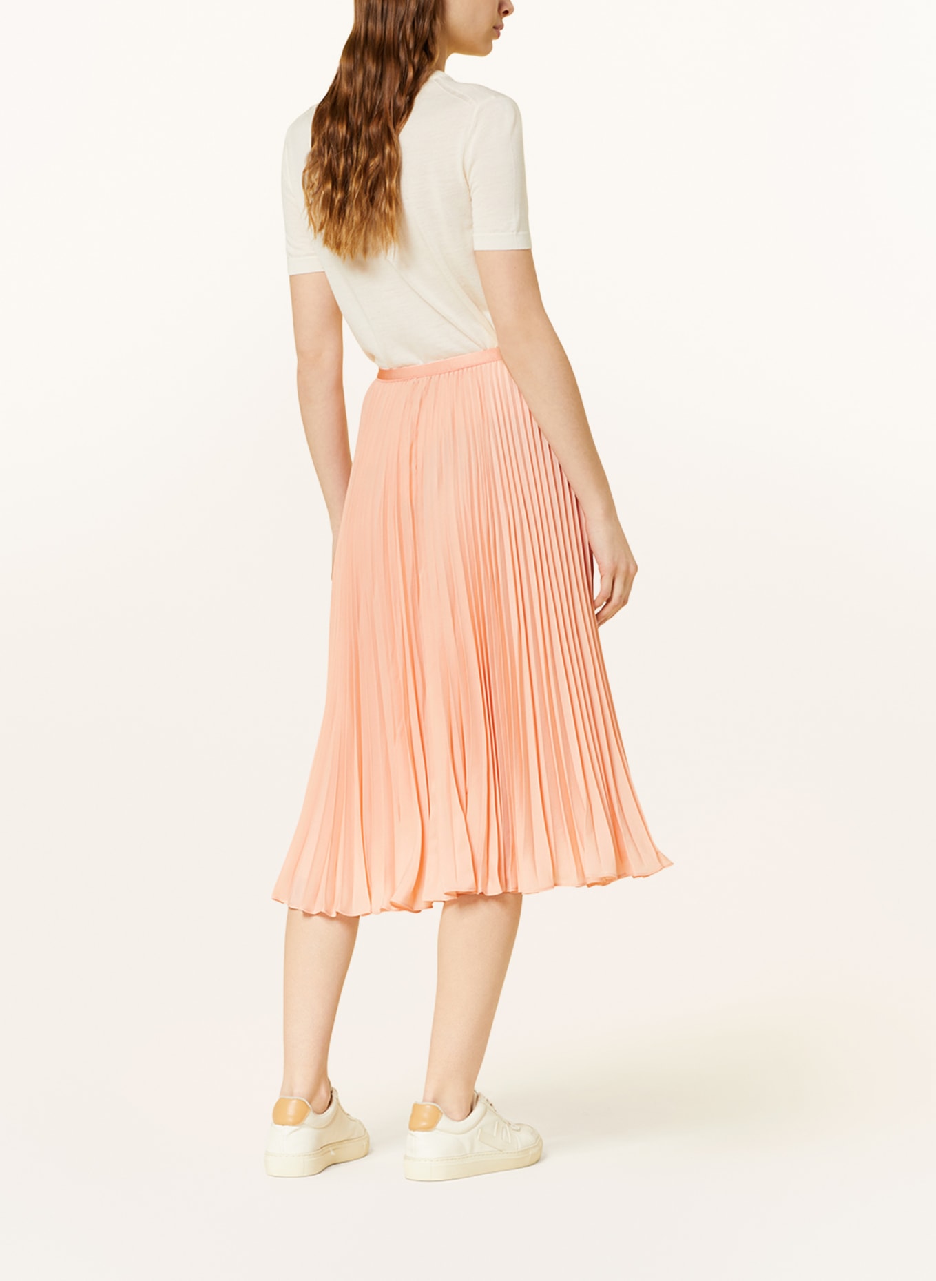 POLO RALPH LAUREN Pleated skirt, Color: 001 DECO CORAL (Image 3)