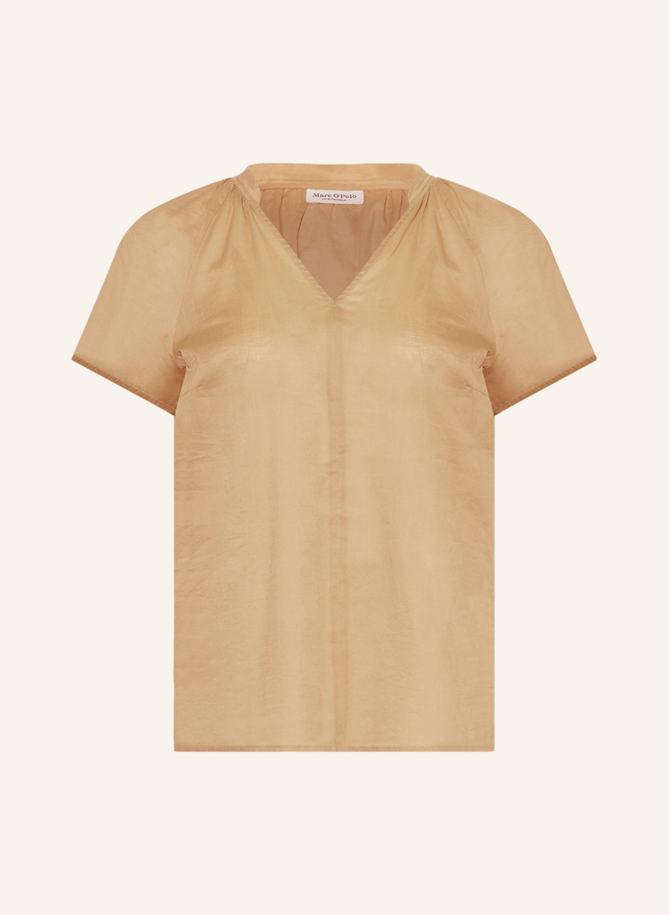 Marc O'Polo Shirt blouse, Color: CAMEL (Image 1)