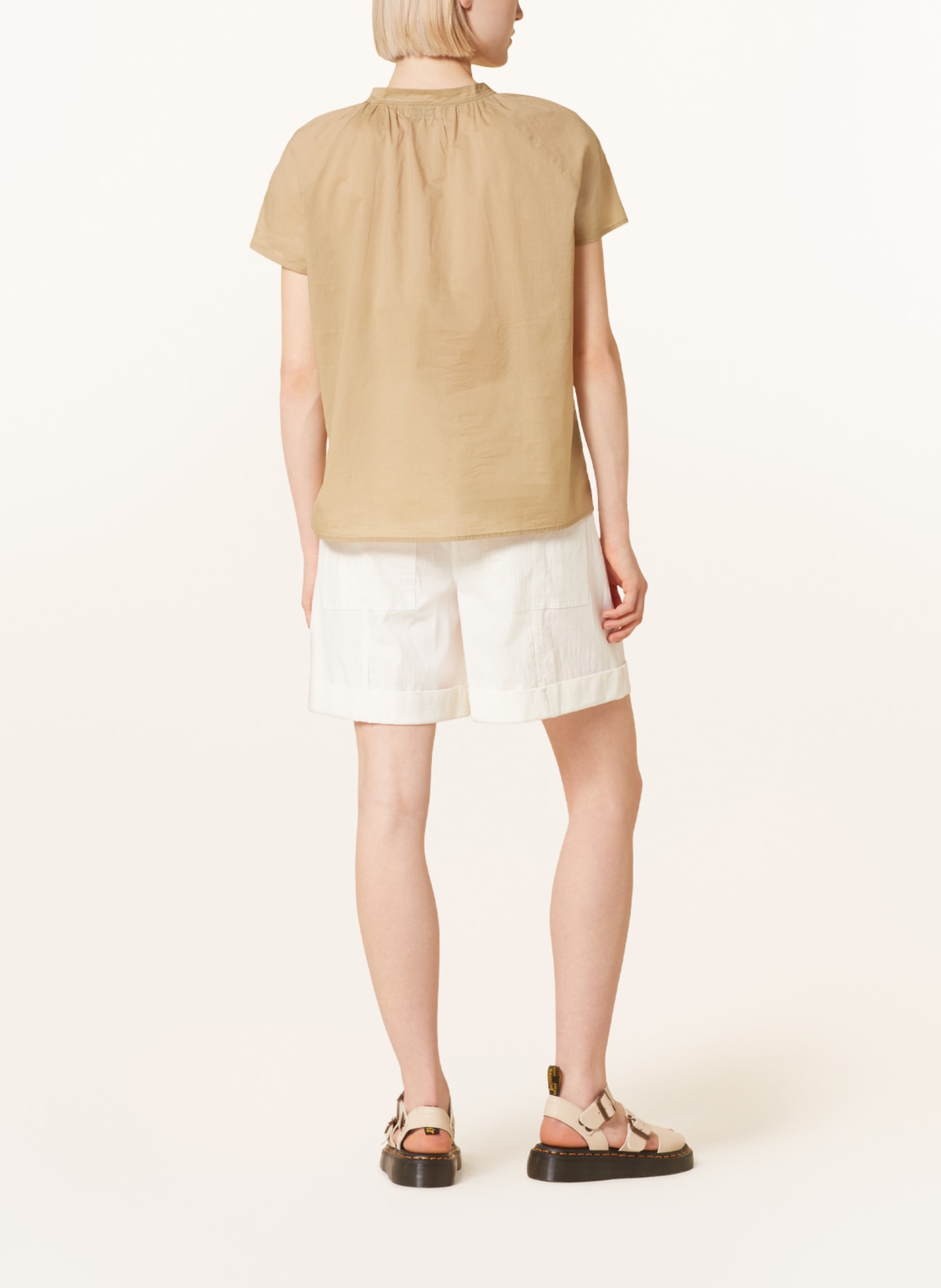 Marc O'Polo Shirt blouse, Color: CAMEL (Image 3)