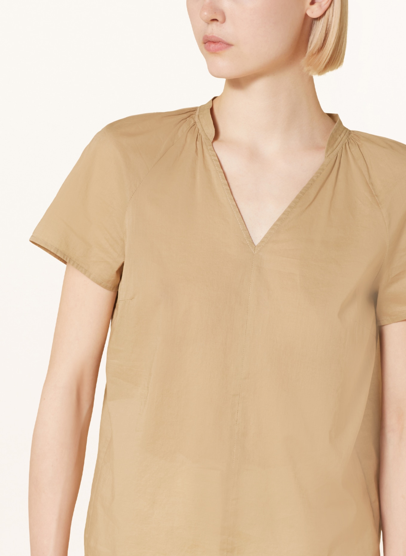Marc O'Polo Shirt blouse, Color: CAMEL (Image 4)