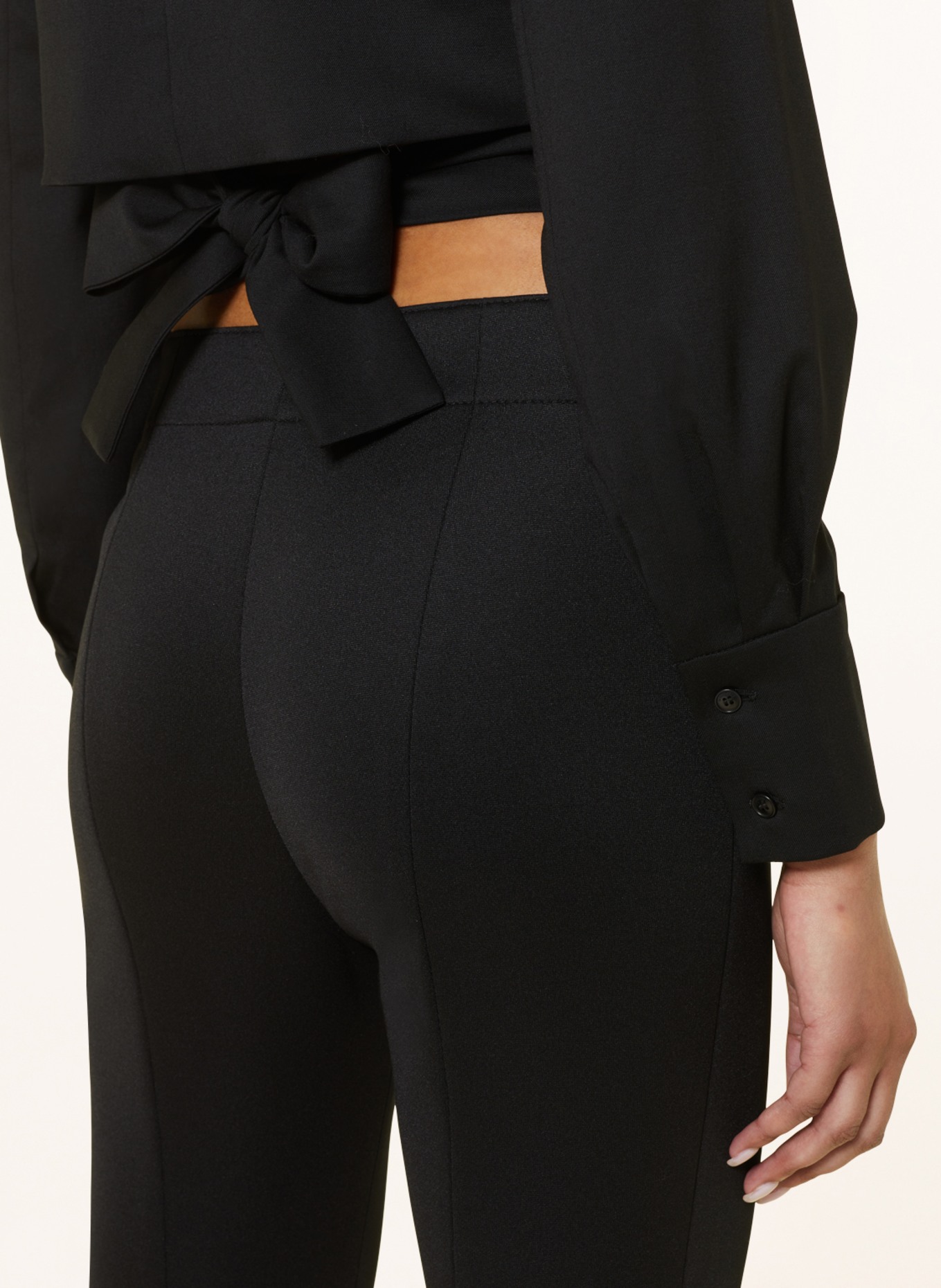 by Aylin Koenig Wrap blouse LIV, Color: BLACK (Image 5)