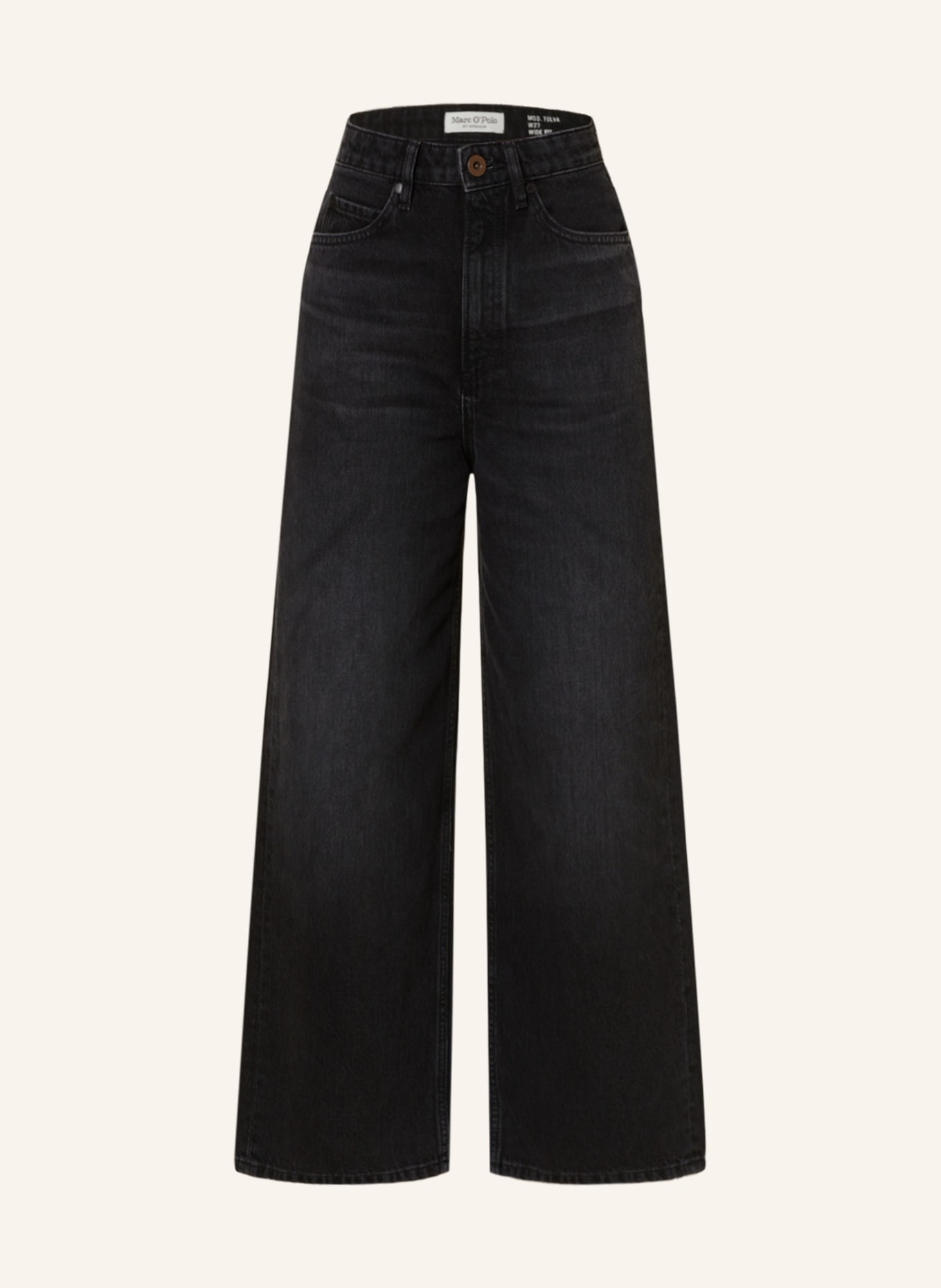 Marc O'Polo 7/8 jeans, Color: 073 Authentic black denim wash (Image 1)