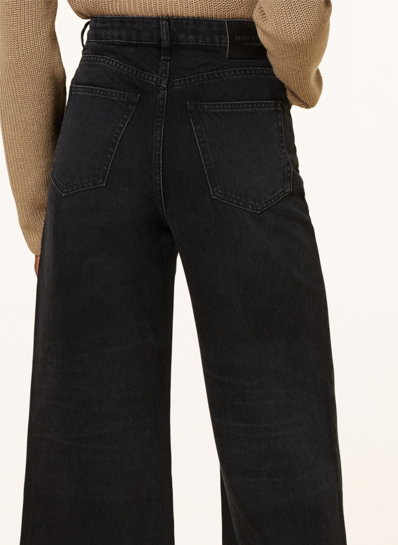 Marc O'Polo 7/8-Jeans, Farbe: 073 Authentic black denim wash (Bild 5)