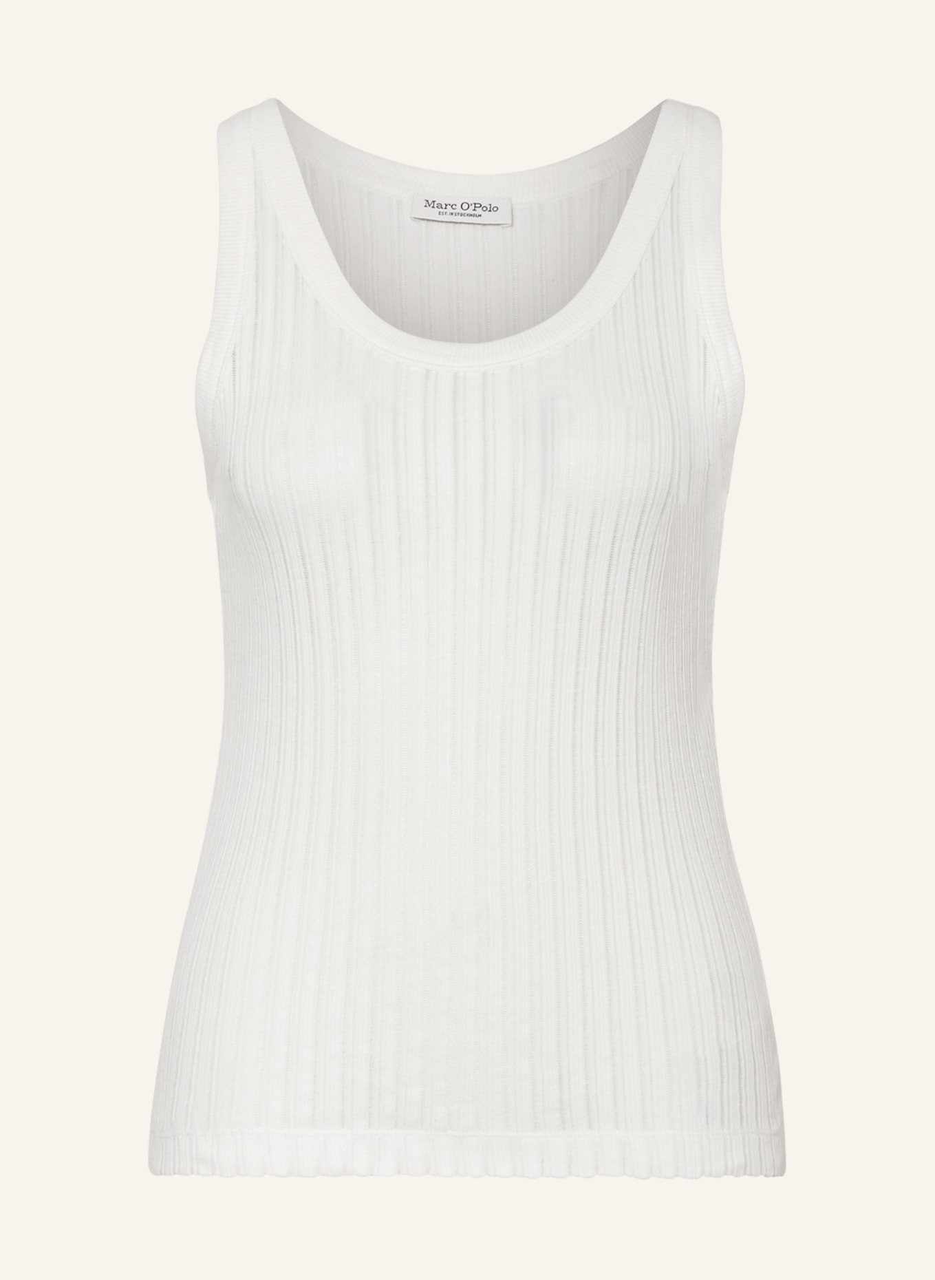 Marc O'Polo Knitted tank top, Color: WHITE (Image 1)