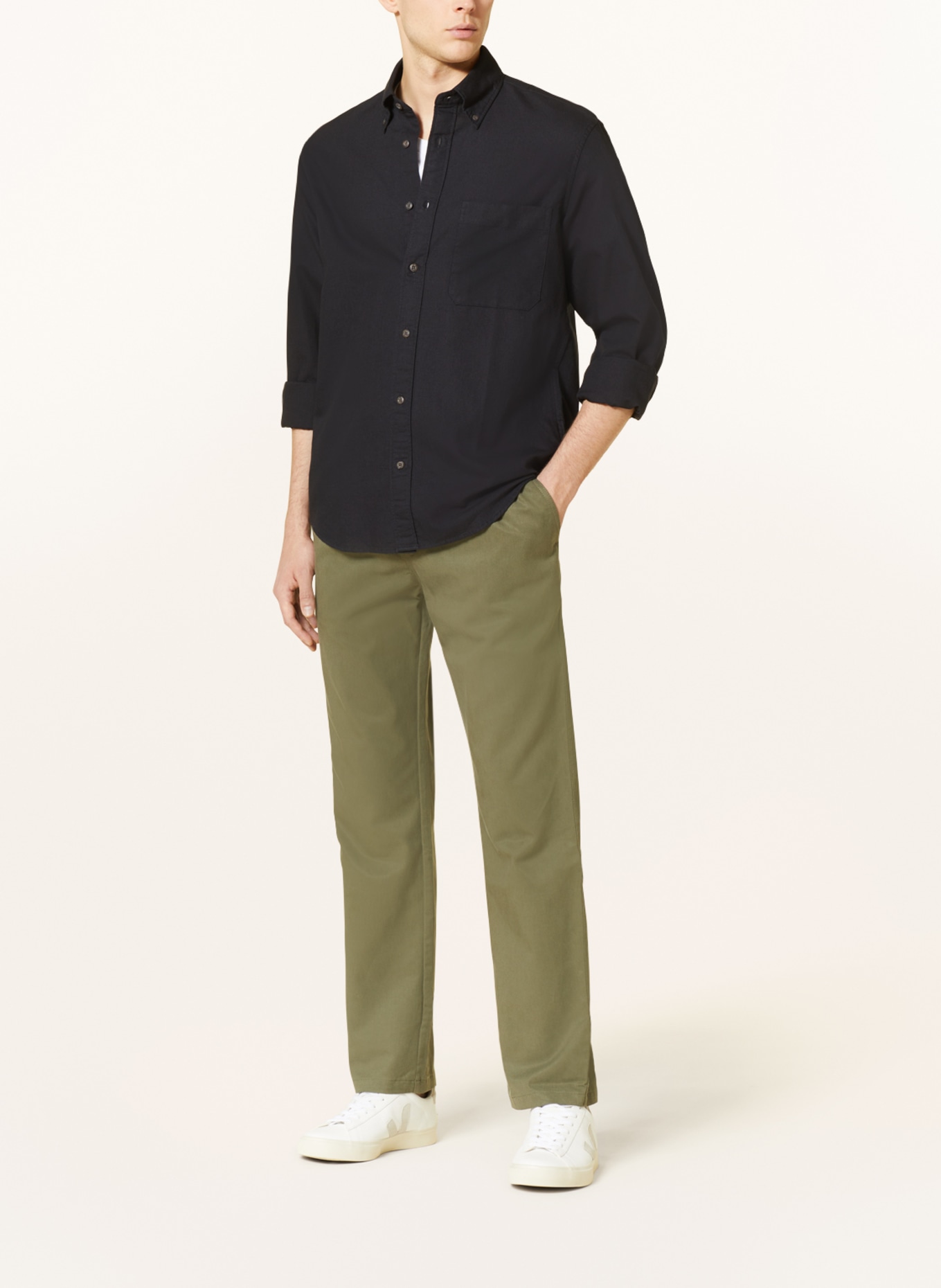 Marc O'Polo Hemd Regular Fit, Farbe: SCHWARZ (Bild 2)