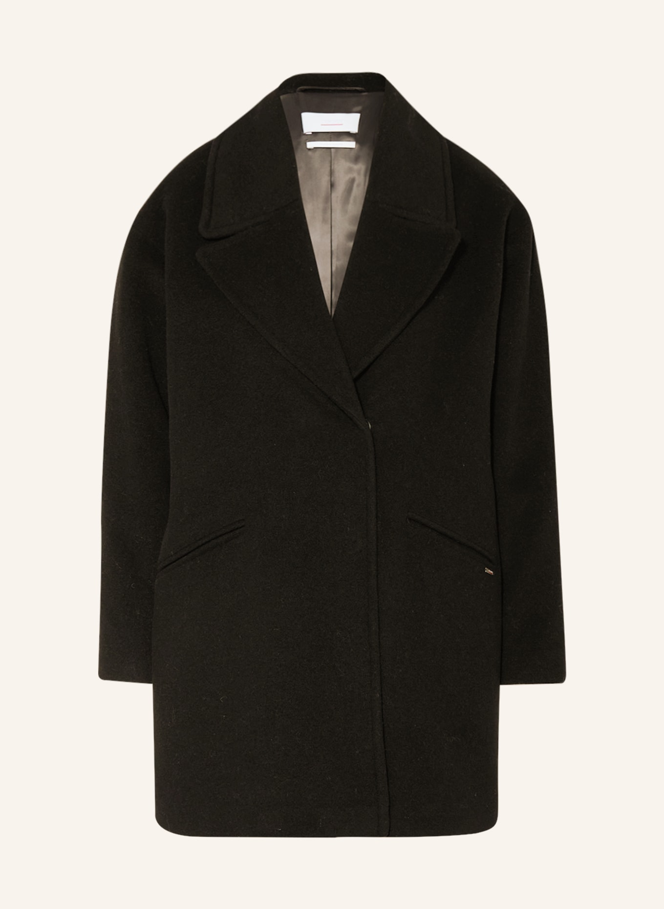 CINQUE Pea coat CIINGWER, Color: BLACK (Image 1)