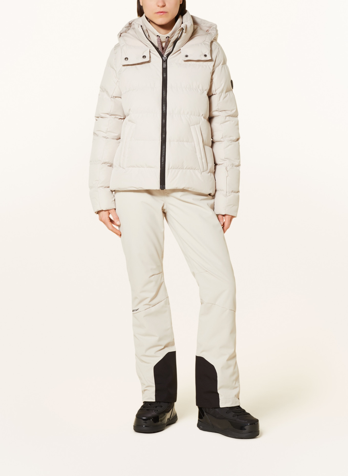 ziener Ski jacket TUSJA, Color: BEIGE (Image 2)