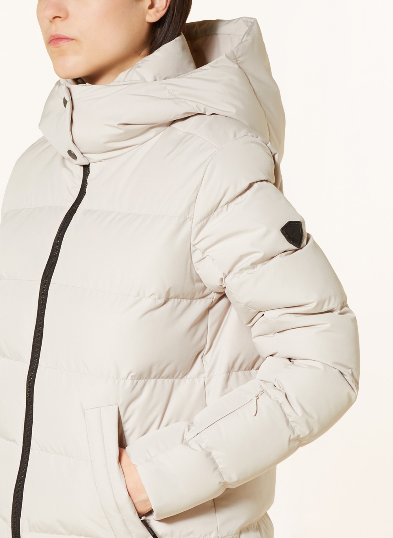 ziener Ski jacket TUSJA, Color: BEIGE (Image 5)