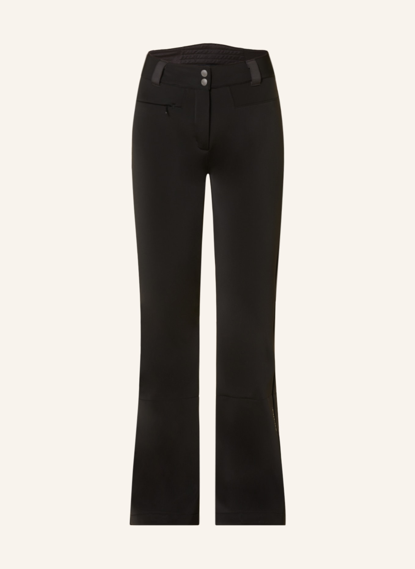 ziener Softshell ski pants TIRZA, Color: BLACK (Image 1)