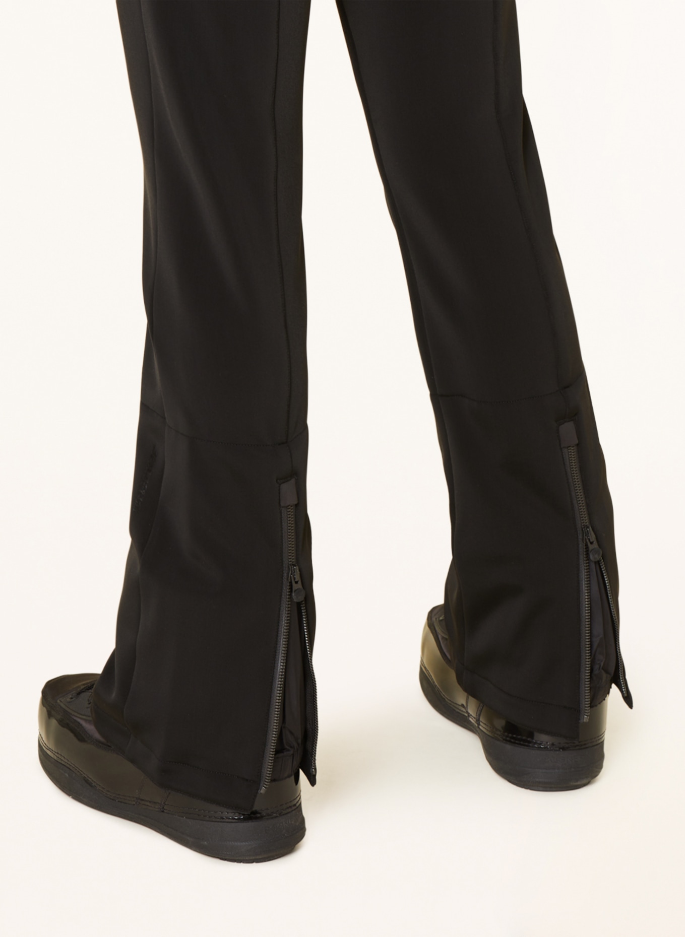 ziener Softshell ski pants TIRZA, Color: BLACK (Image 5)