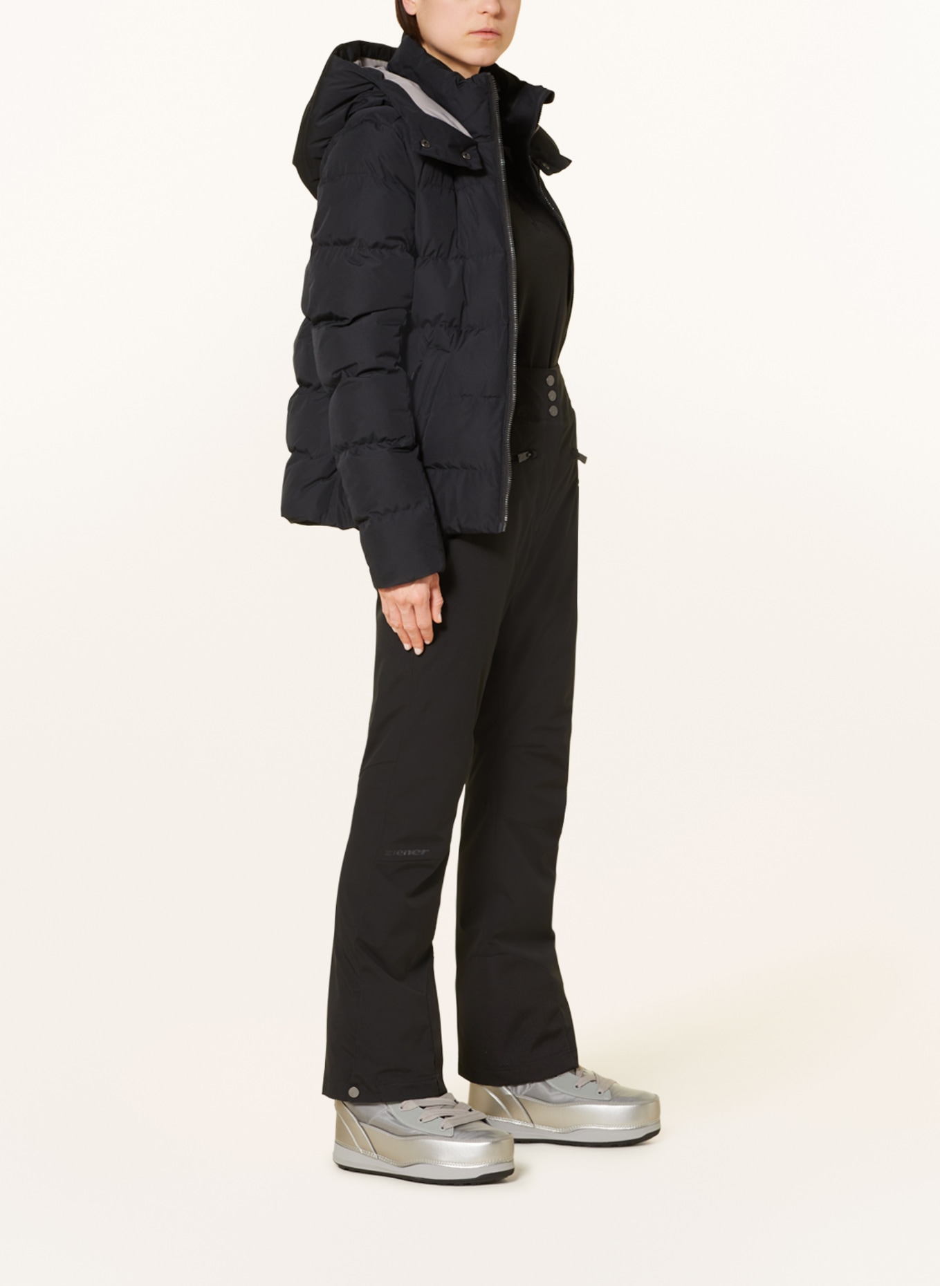 ziener Ski pants TILLA, Color: BLACK (Image 4)