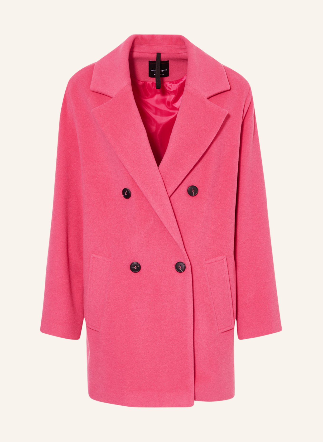 FUCHS SCHMITT Wool coat, Color: PINK (Image 1)