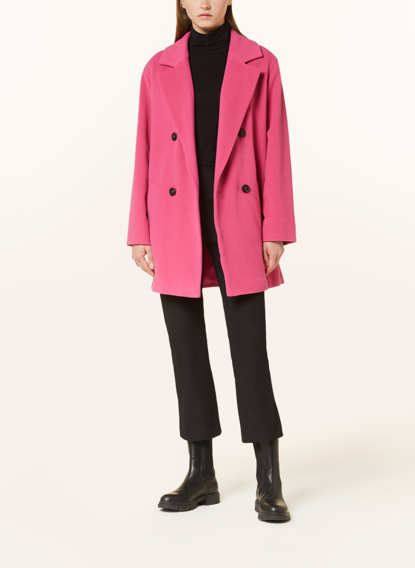 FUCHS SCHMITT Wool coat, Color: PINK (Image 2)