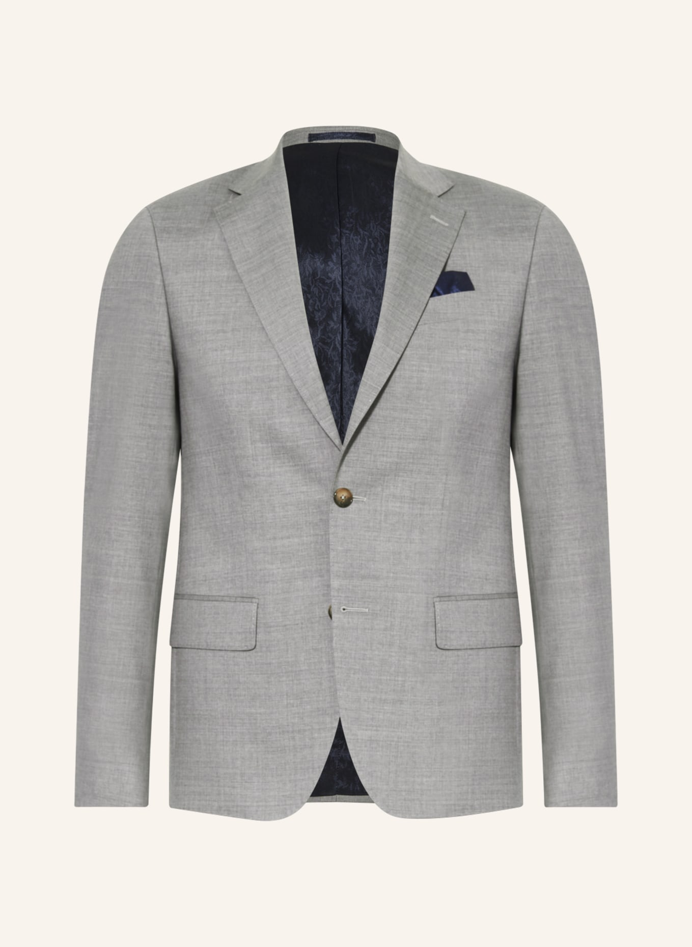 SAND COPENHAGEN Oblekové sako STAR NAPOLI Modern Fit, Barva: 140 light grey (Obrázek 1)