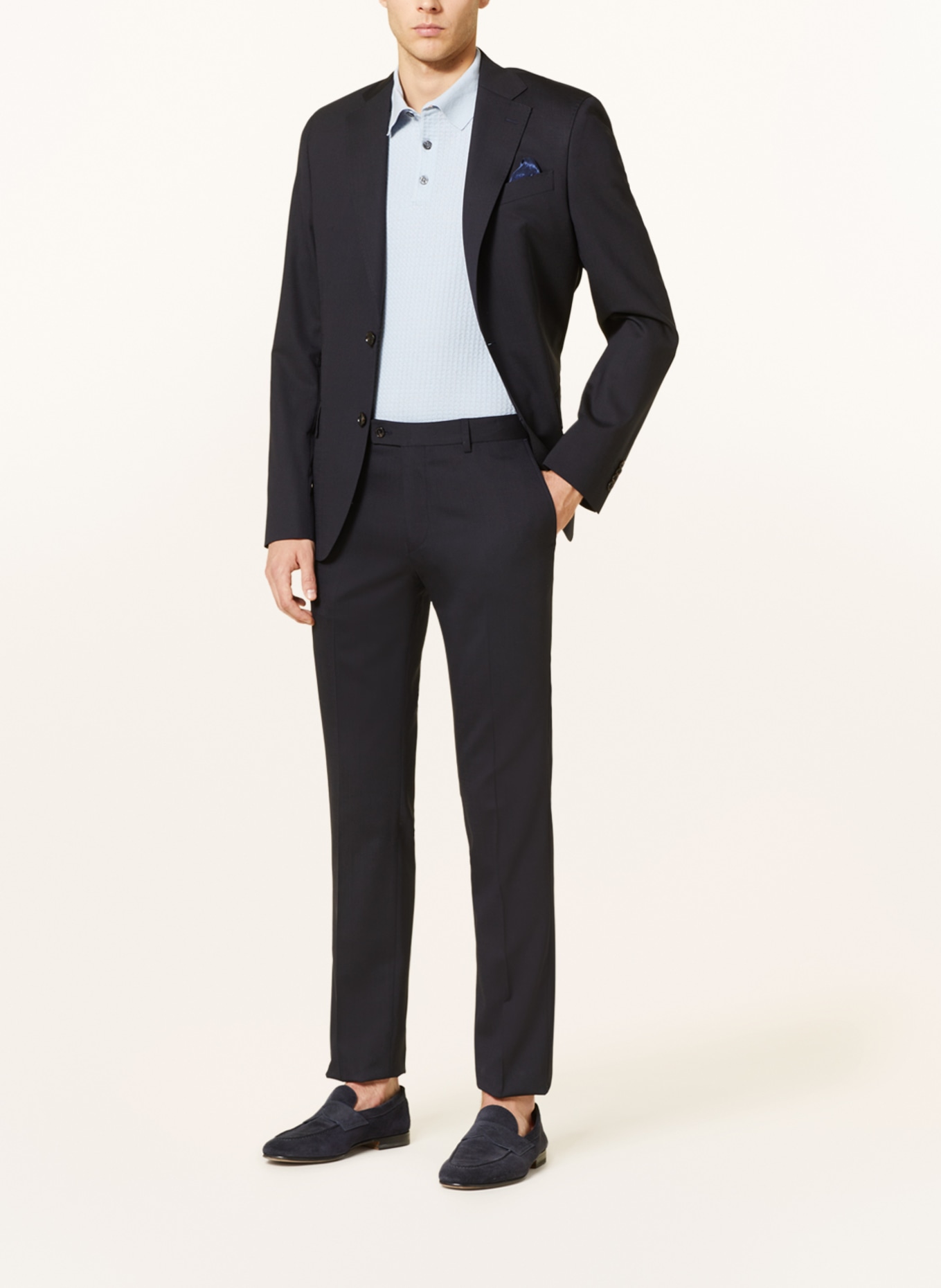 SAND COPENHAGEN Suit trousers CRAIG extra slim fit, Color: 200 BLACK (Image 2)