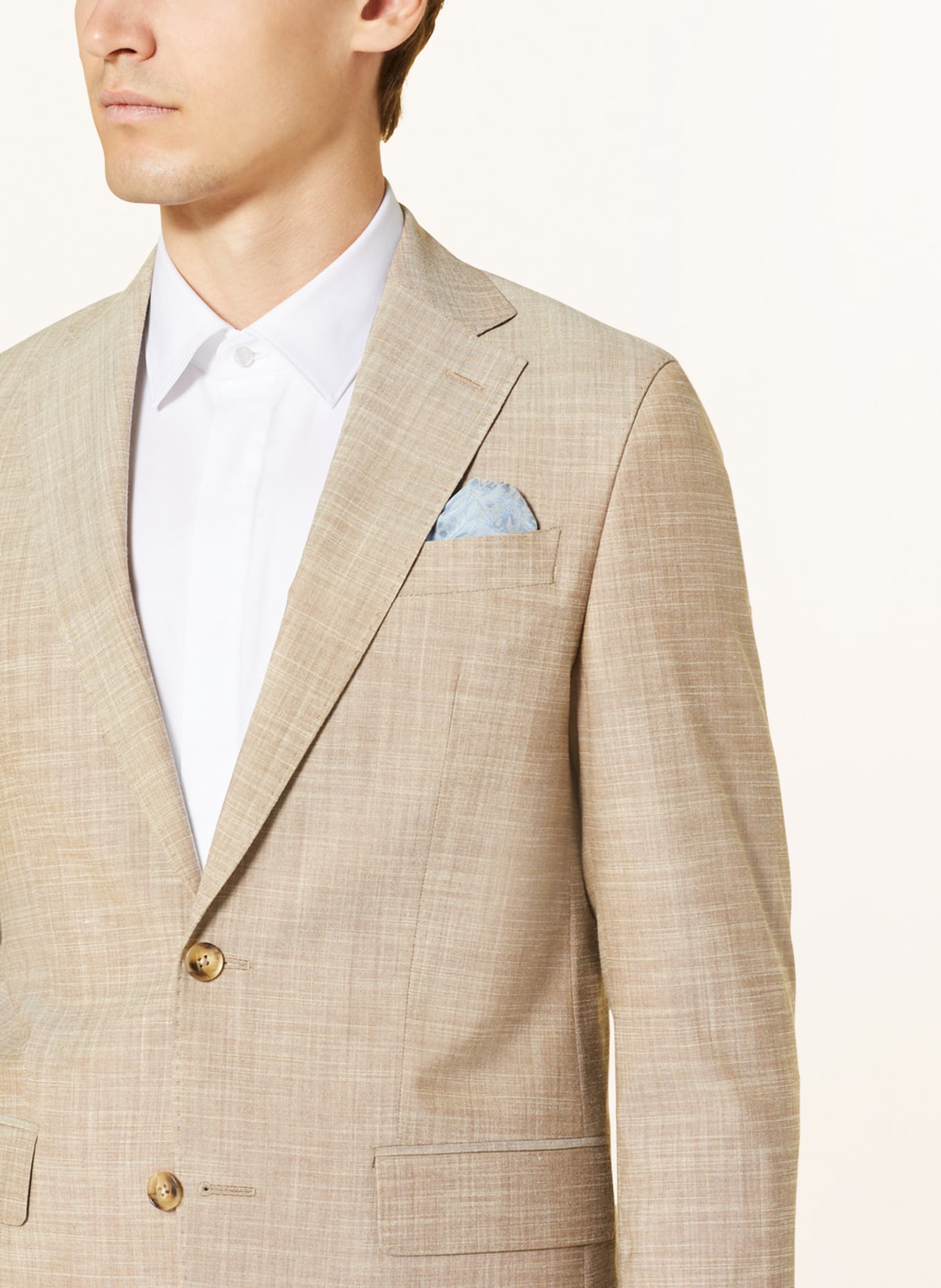 SAND COPENHAGEN Suit jacket STAR NAPOLI modern fit, Color: BEIGE (Image 5)