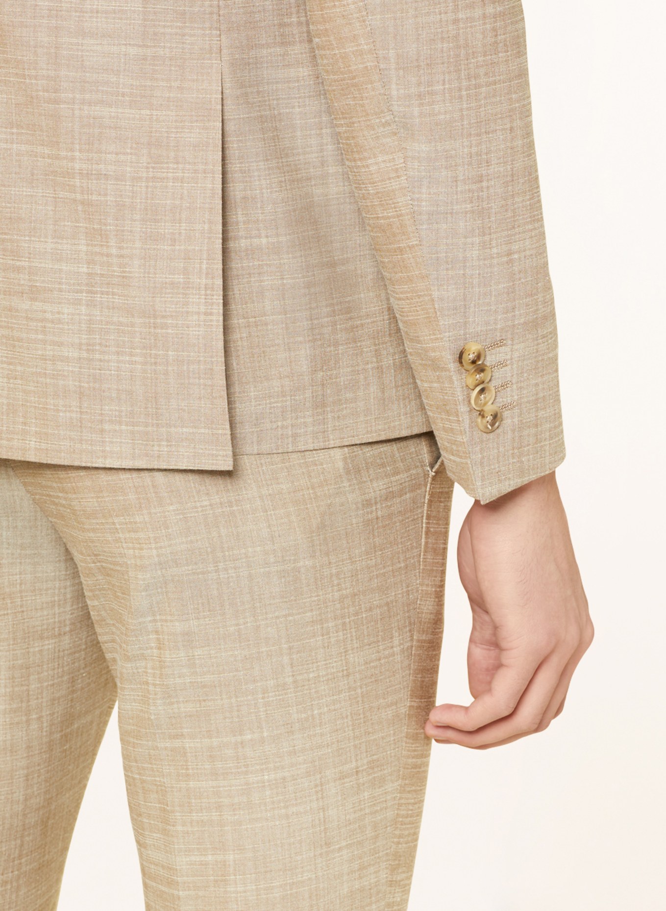 SAND COPENHAGEN Suit jacket STAR NAPOLI modern fit, Color: BEIGE (Image 6)