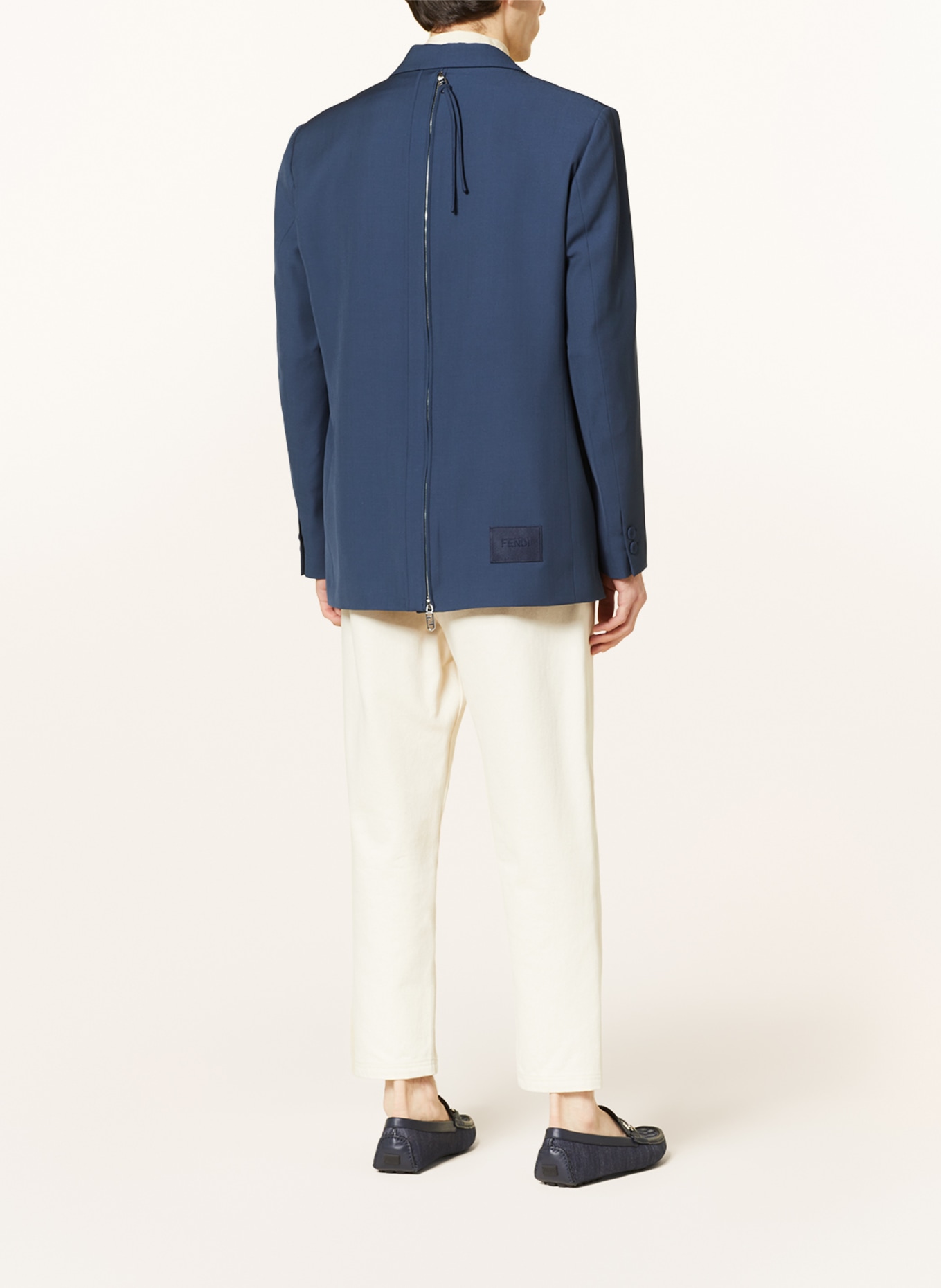 FENDI Tailored jacket regular fit, Color: BLUE (Image 3)