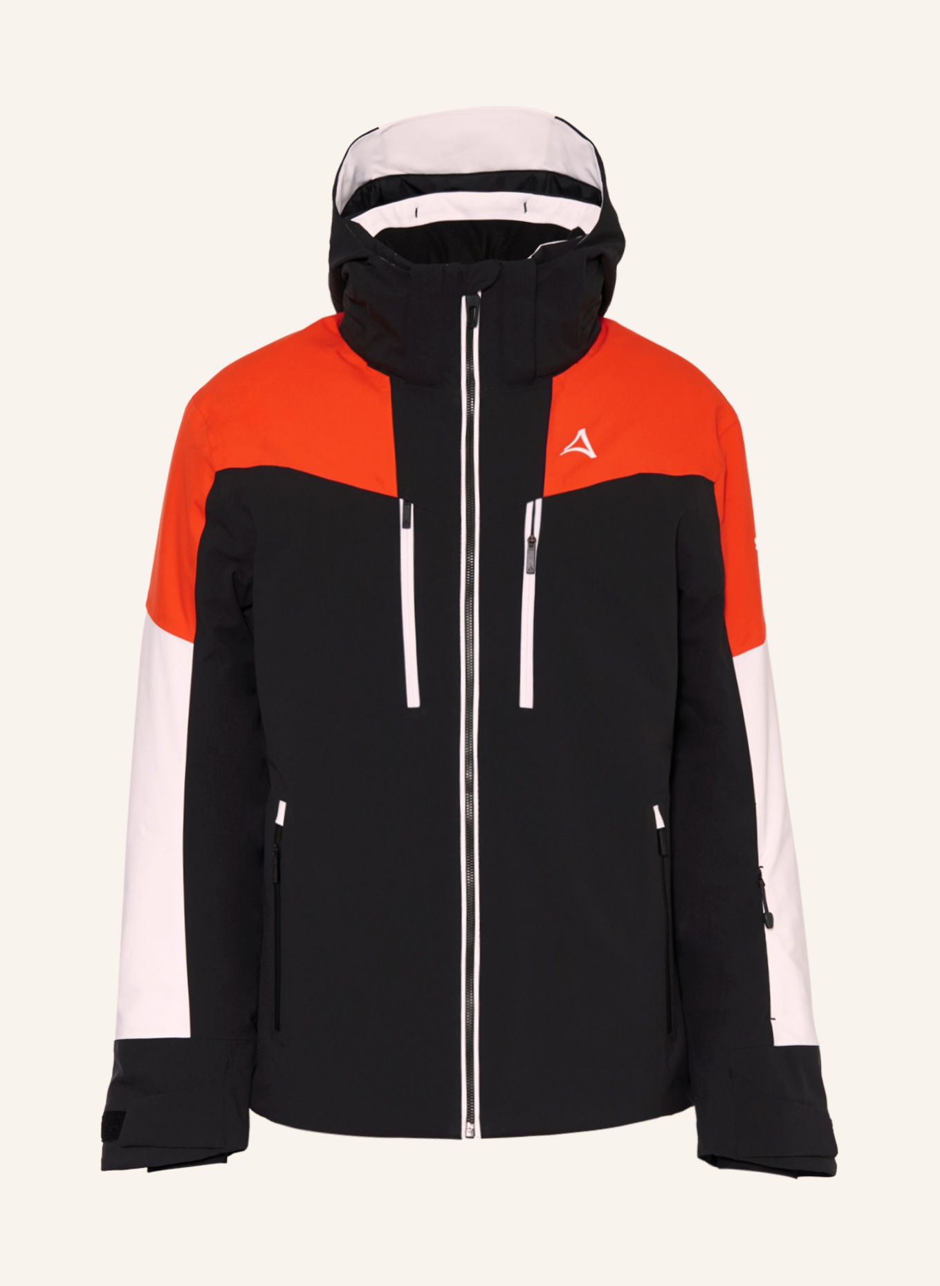 Schöffel Ski jacket TANUNALPE, Color: BLACK/ RED/ WHITE (Image 1)
